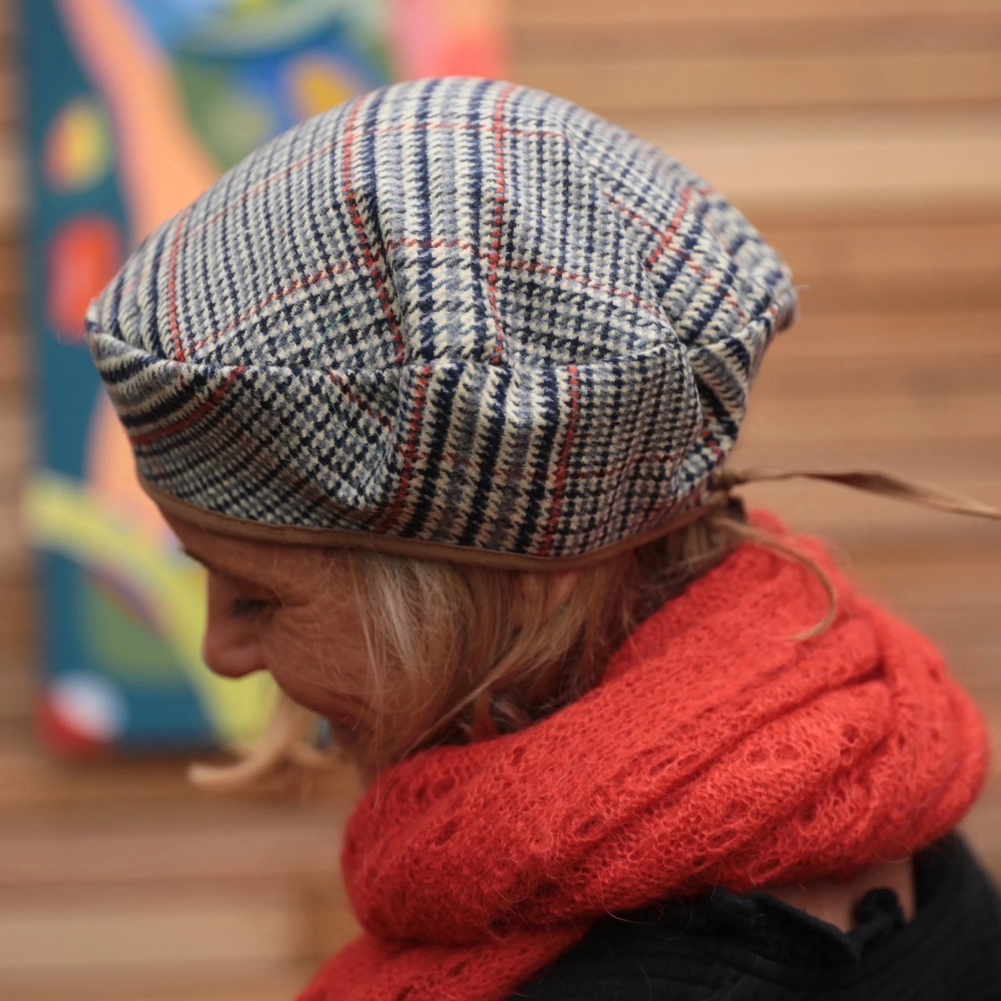 Beret Côme - lainage prince de galles - Image 3