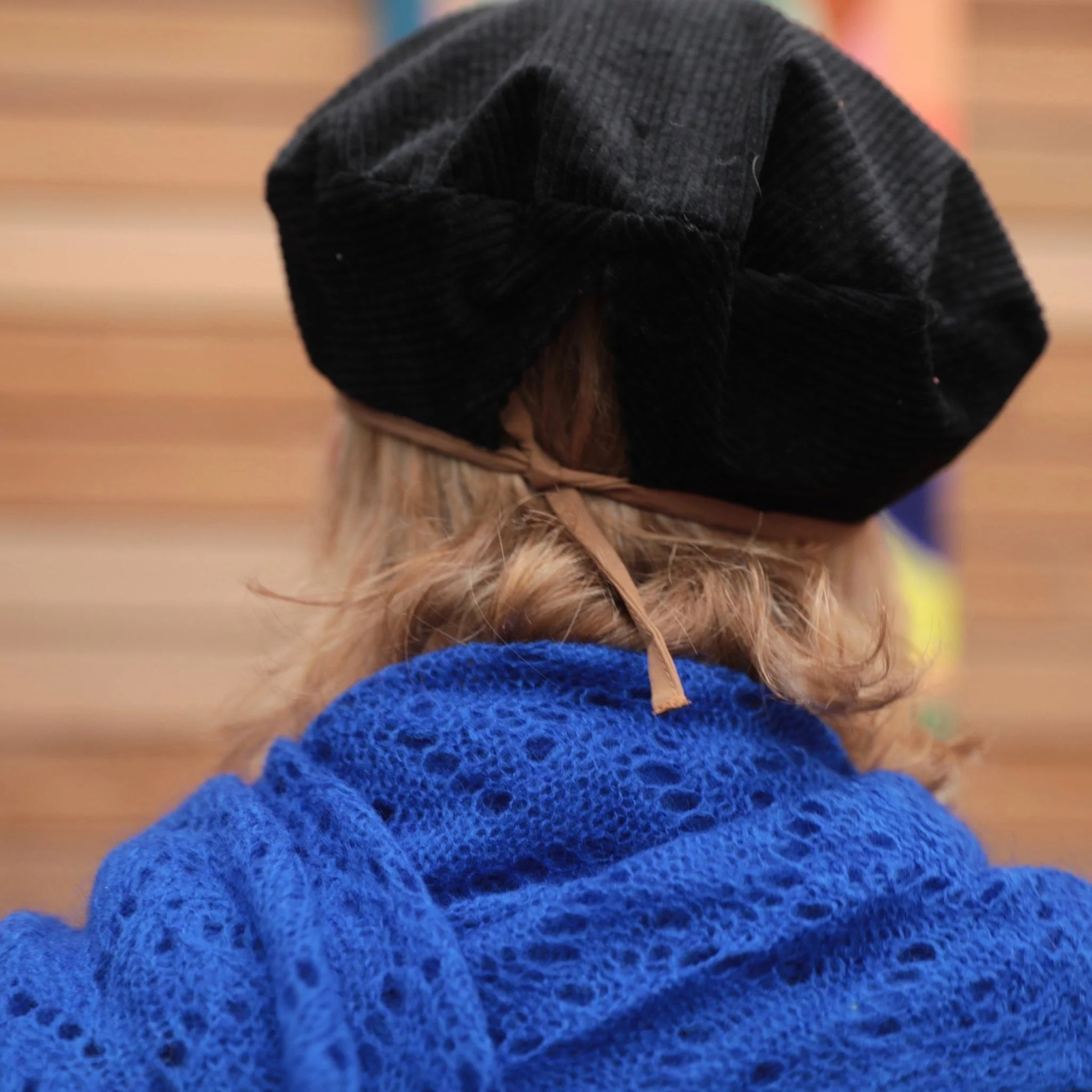 Béret Côme - velours côtelé noir - Image 8