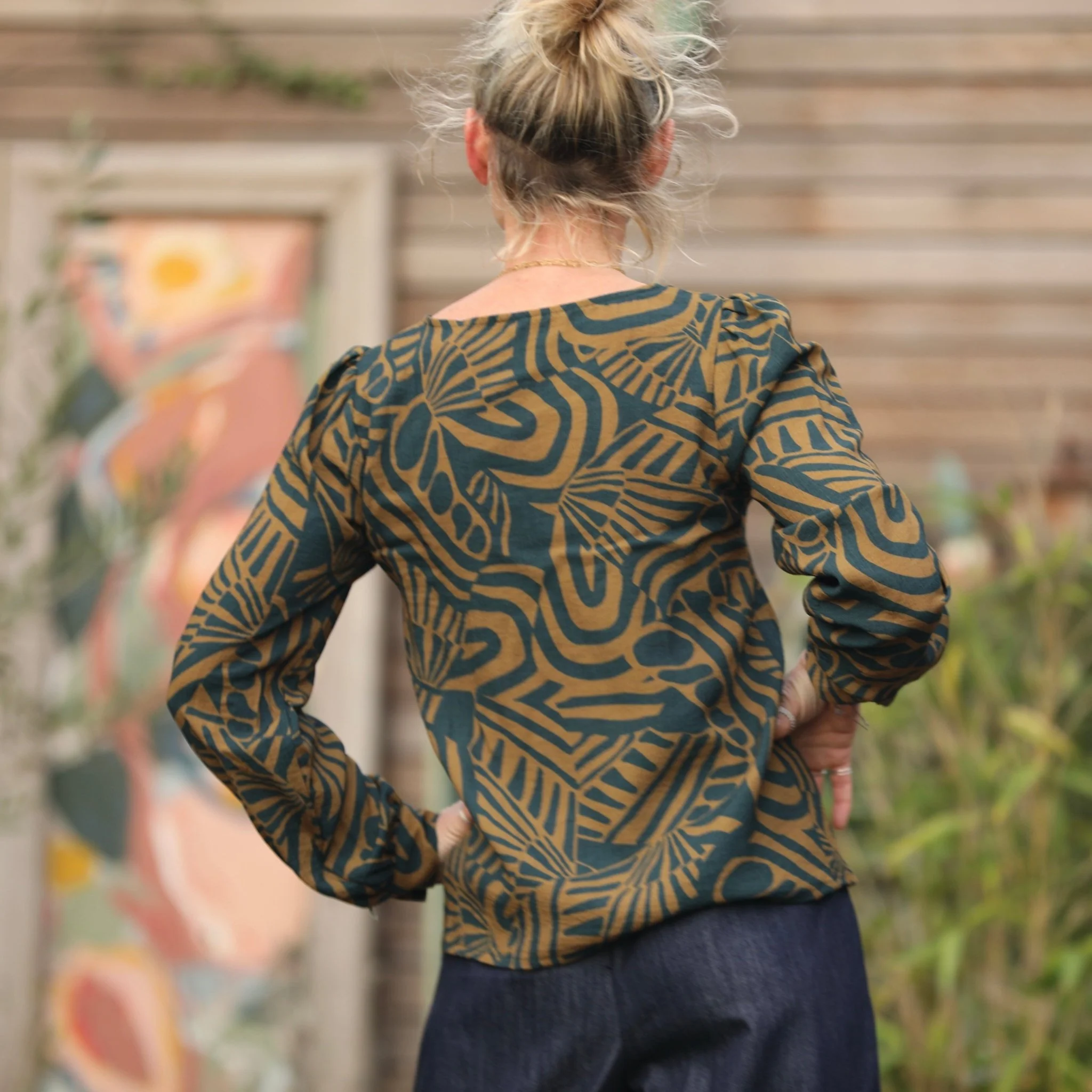 Blouse Amarante - Fusion Chlorophylle - Image 5