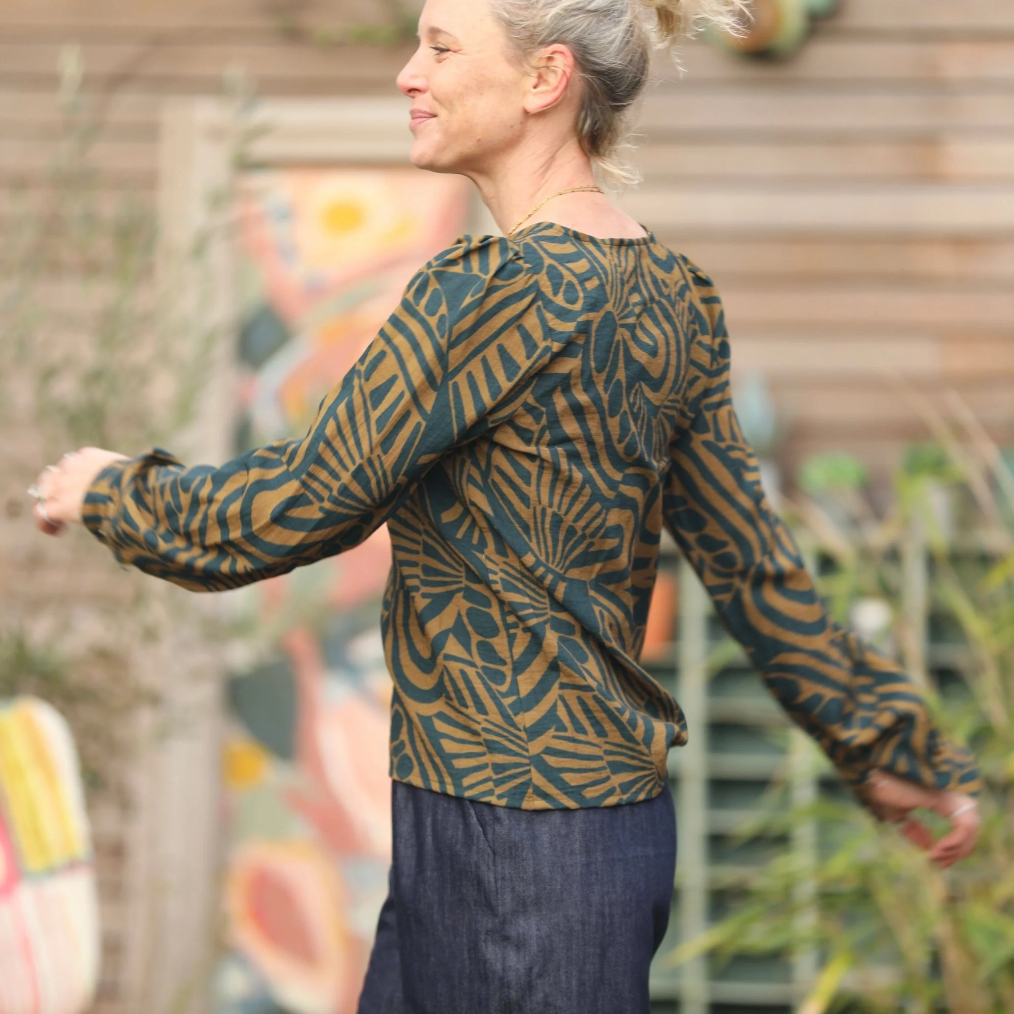 Blouse Amarante - Fusion Chlorophylle - Image 6