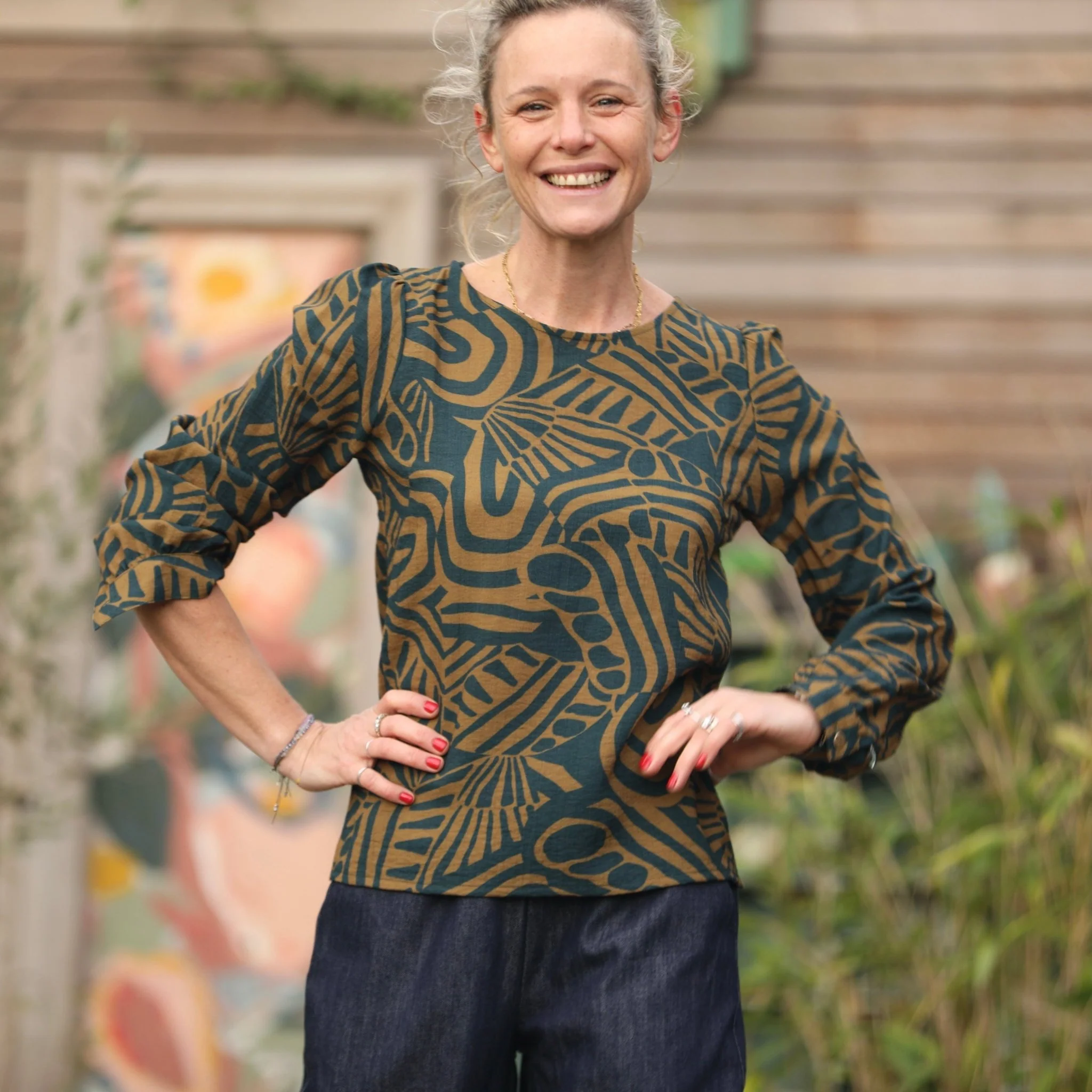 Blouse Amarante - Fusion Chlorophylle - Image 7