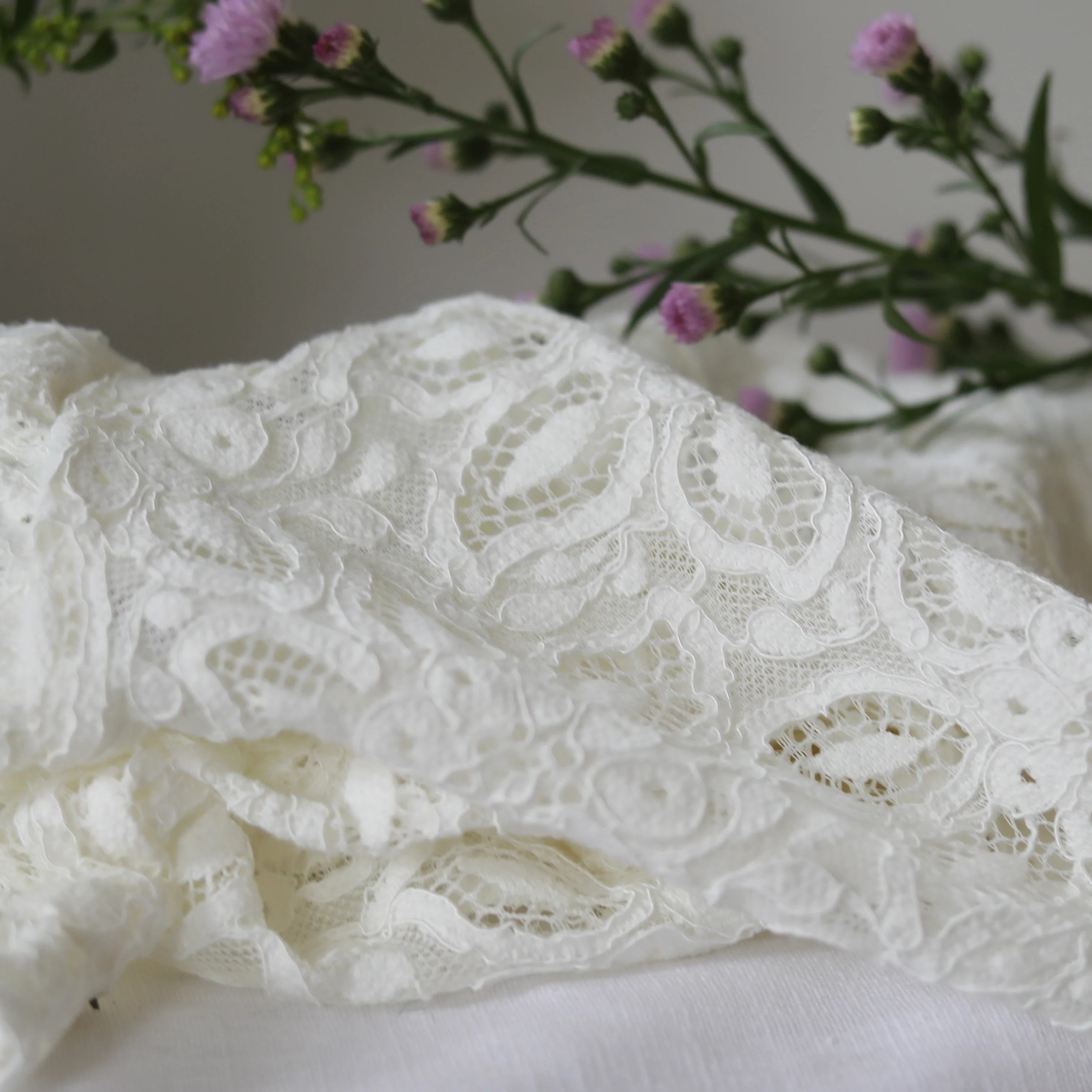 Blouse Annette – Dentelle Opale ivoire - Image 2