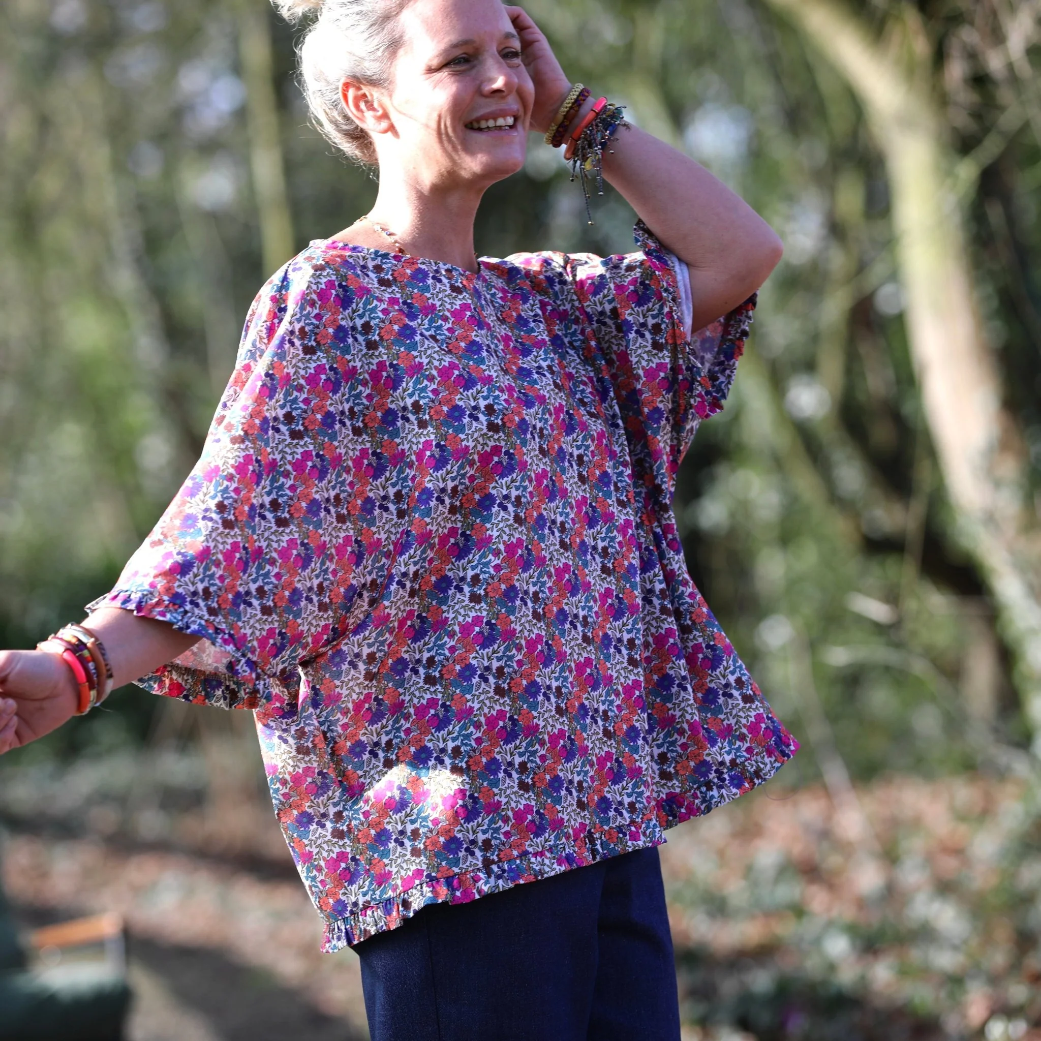 Blouse Annette – Petit floral poétique - Image 9