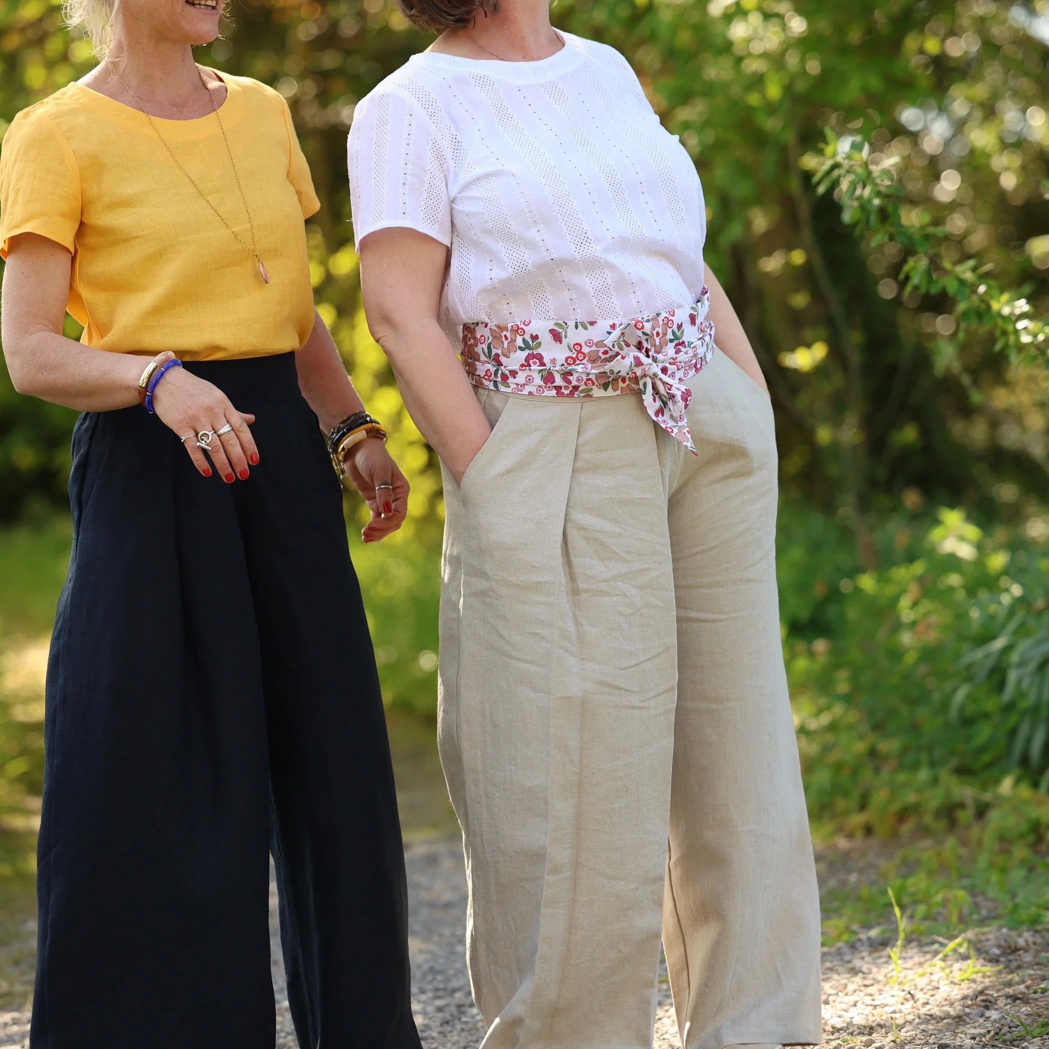 Blouse Emeline en double gaze coton blanche - Image 17