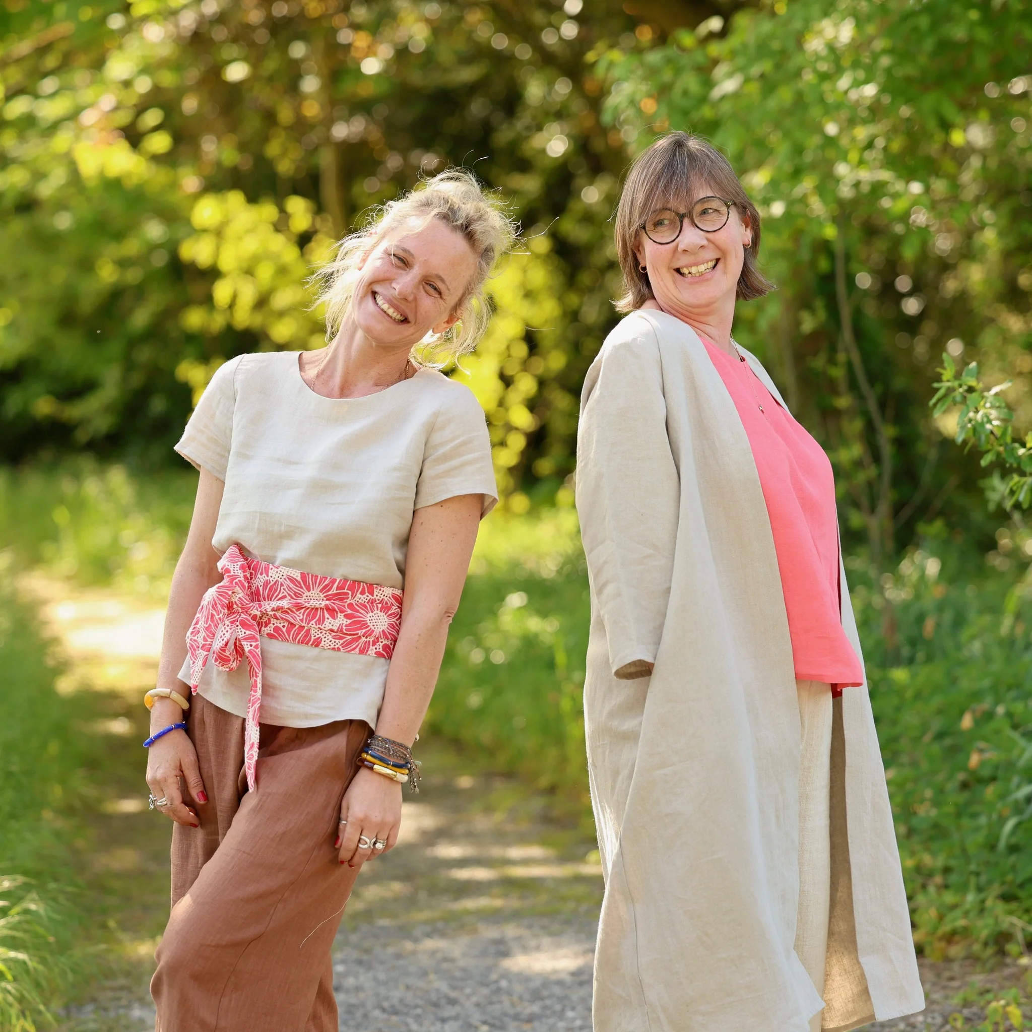 Blouse Emeline en lin naturel - Image 3
