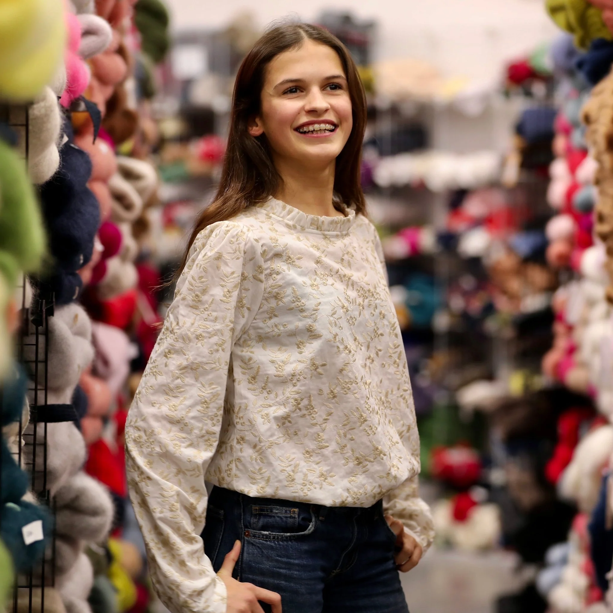 Blouse  Fantine - Coton brodé épis de blé - Image 14
