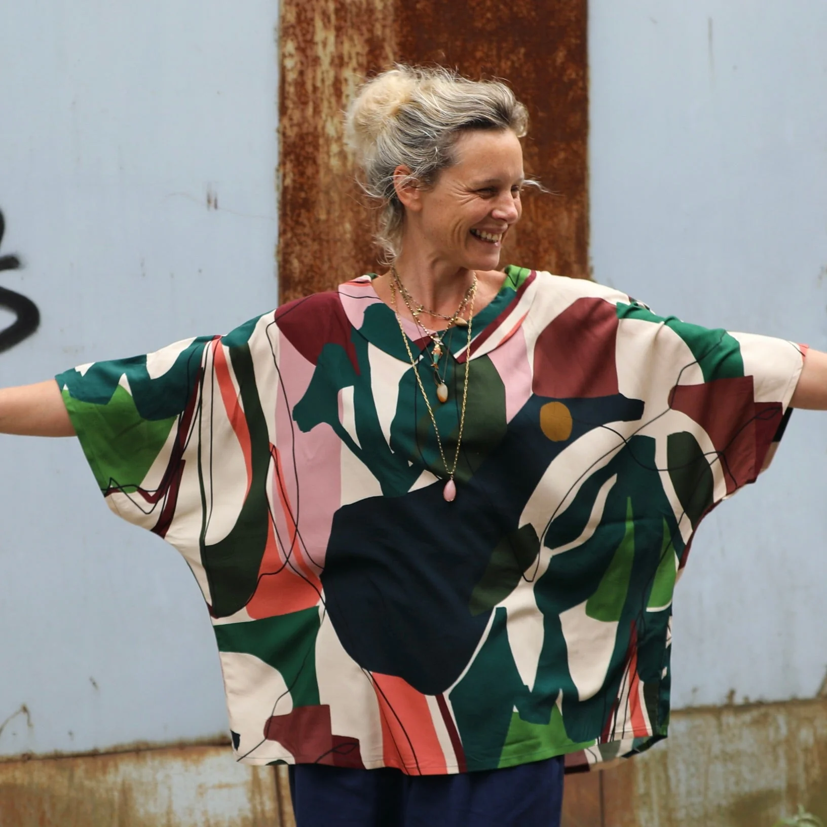 Blouse Myriem - viscose arty
