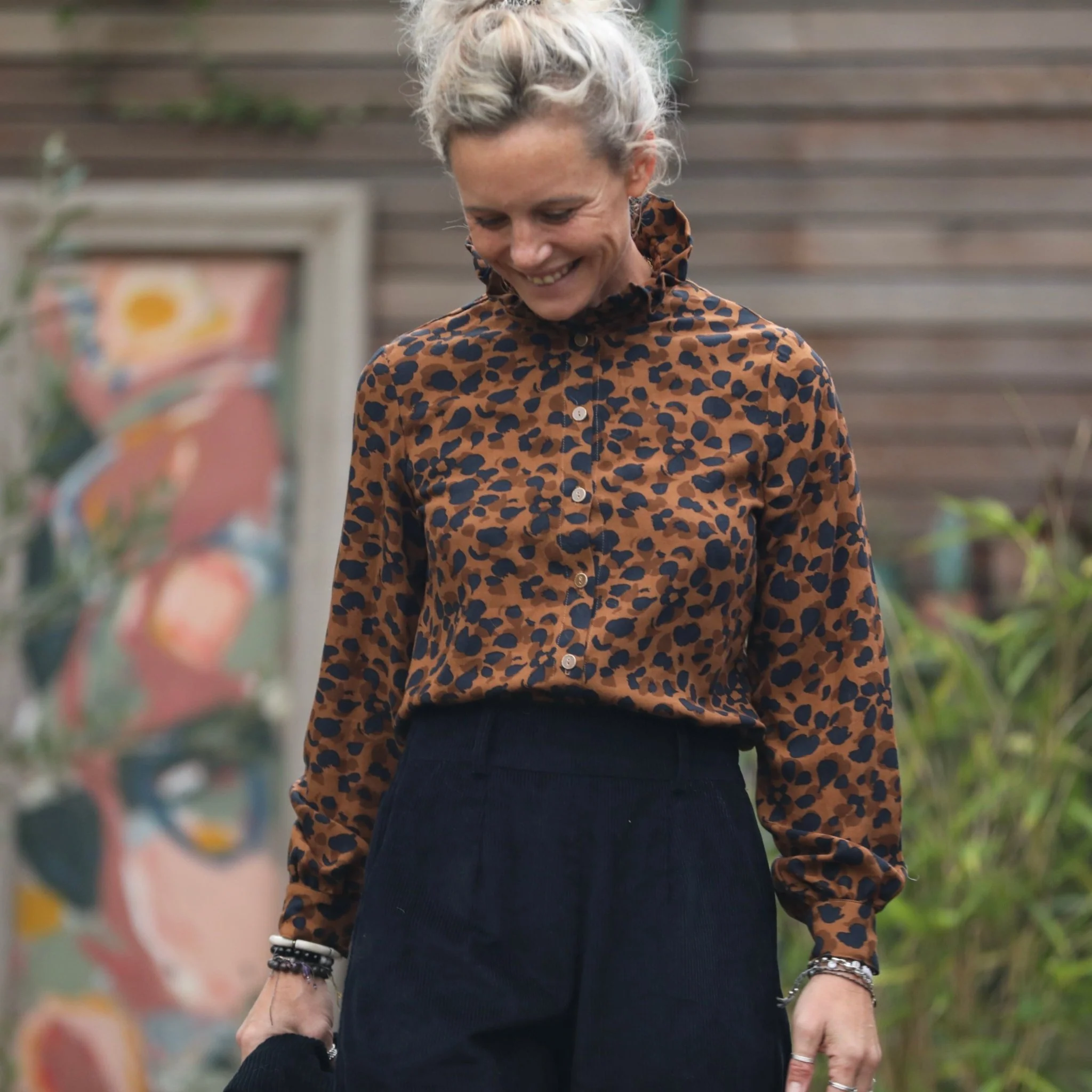 Blouse Marthe-  Graou choco/caramel - Image 10