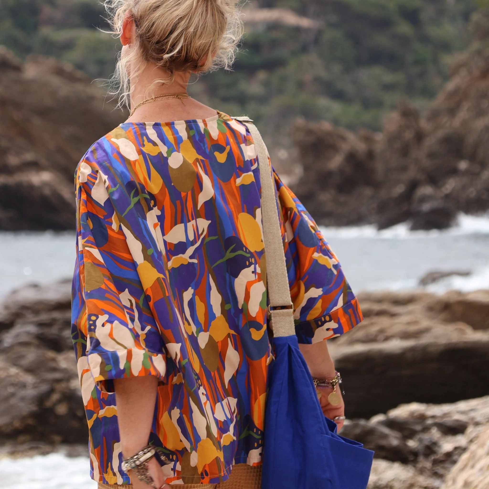 Blouse Nao popeline de coton Samos - Image 2