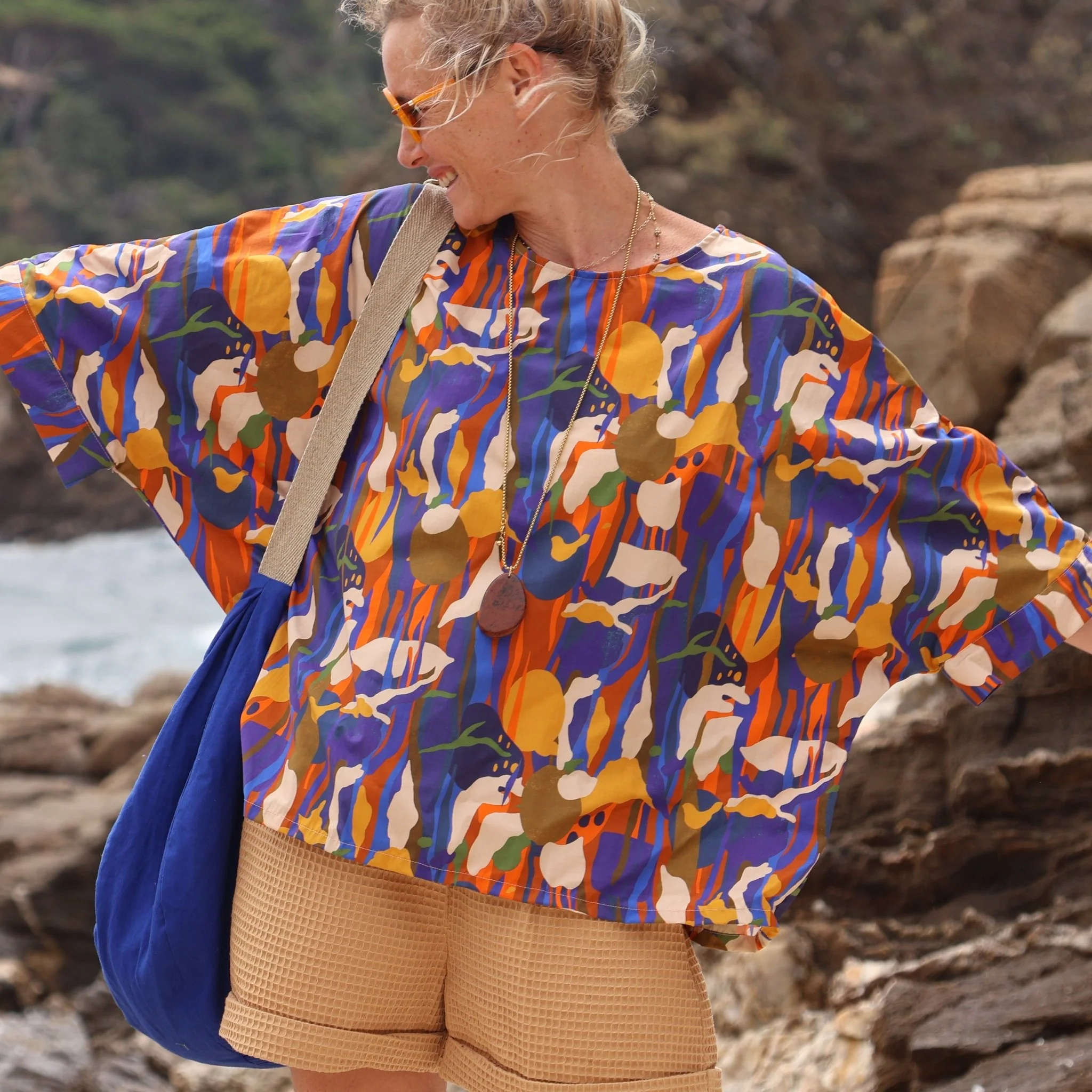 Blouse Nao popeline de coton Samos - Image 4