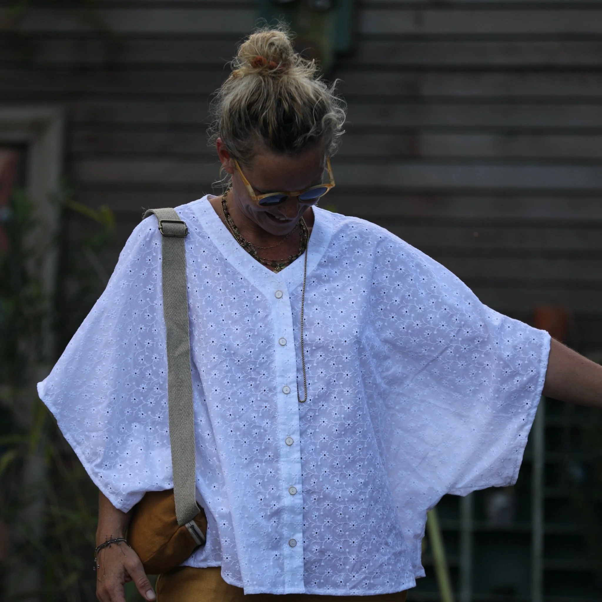Blouse Yoko - broderie Rêverie blanche - Image 5