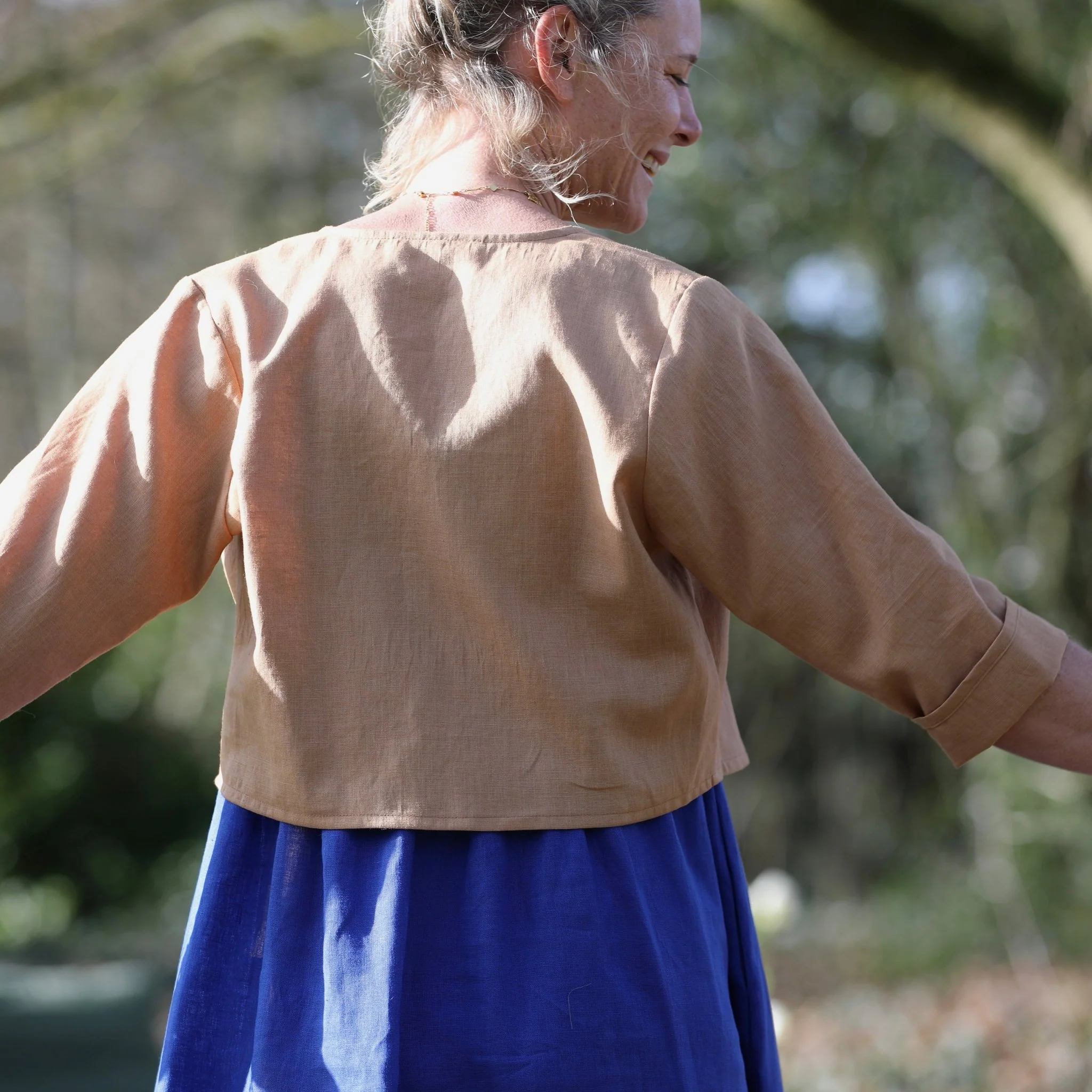 Boléro Ange - lin cassonade - Image 5