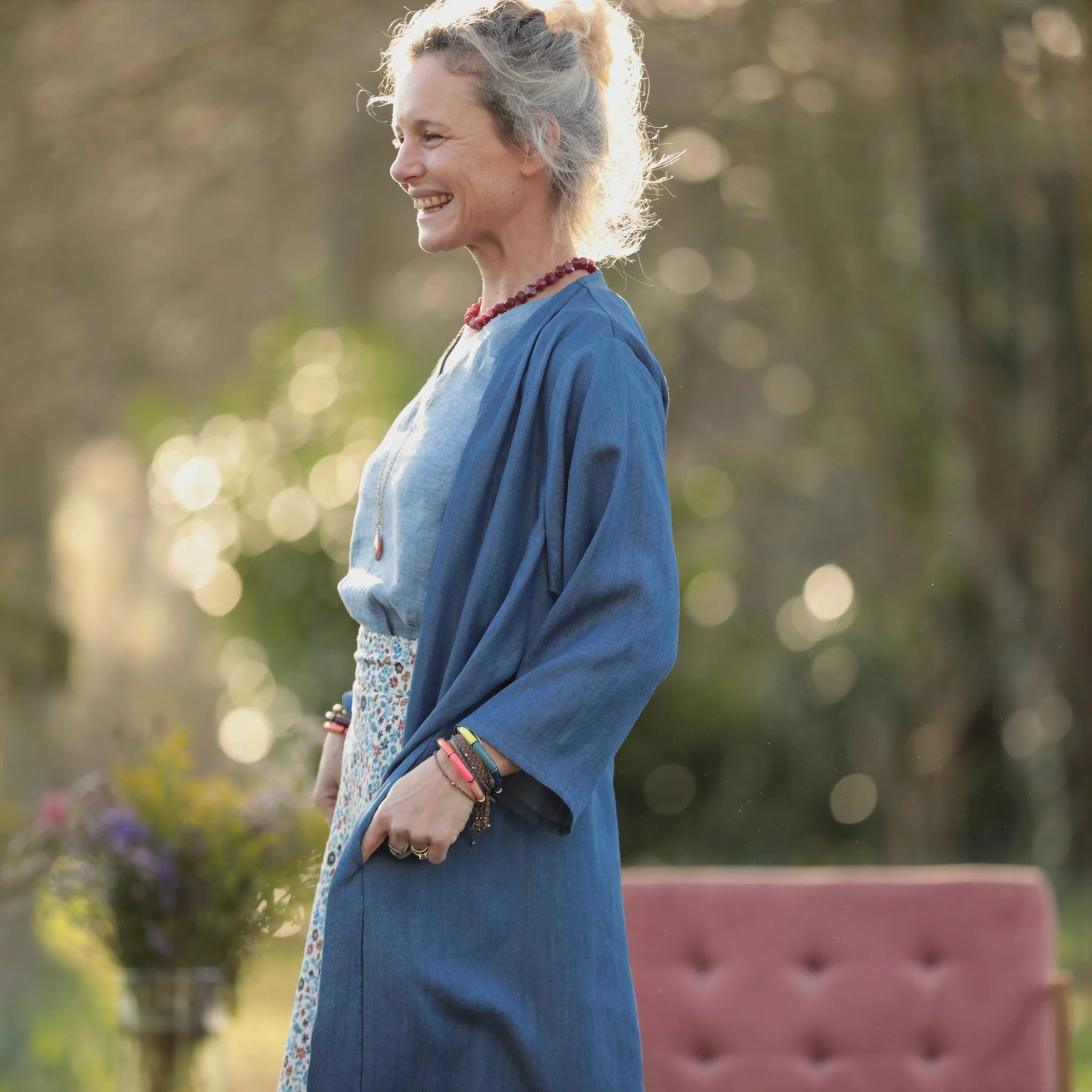 Calixte - Lyocell denim bleu - Image 3