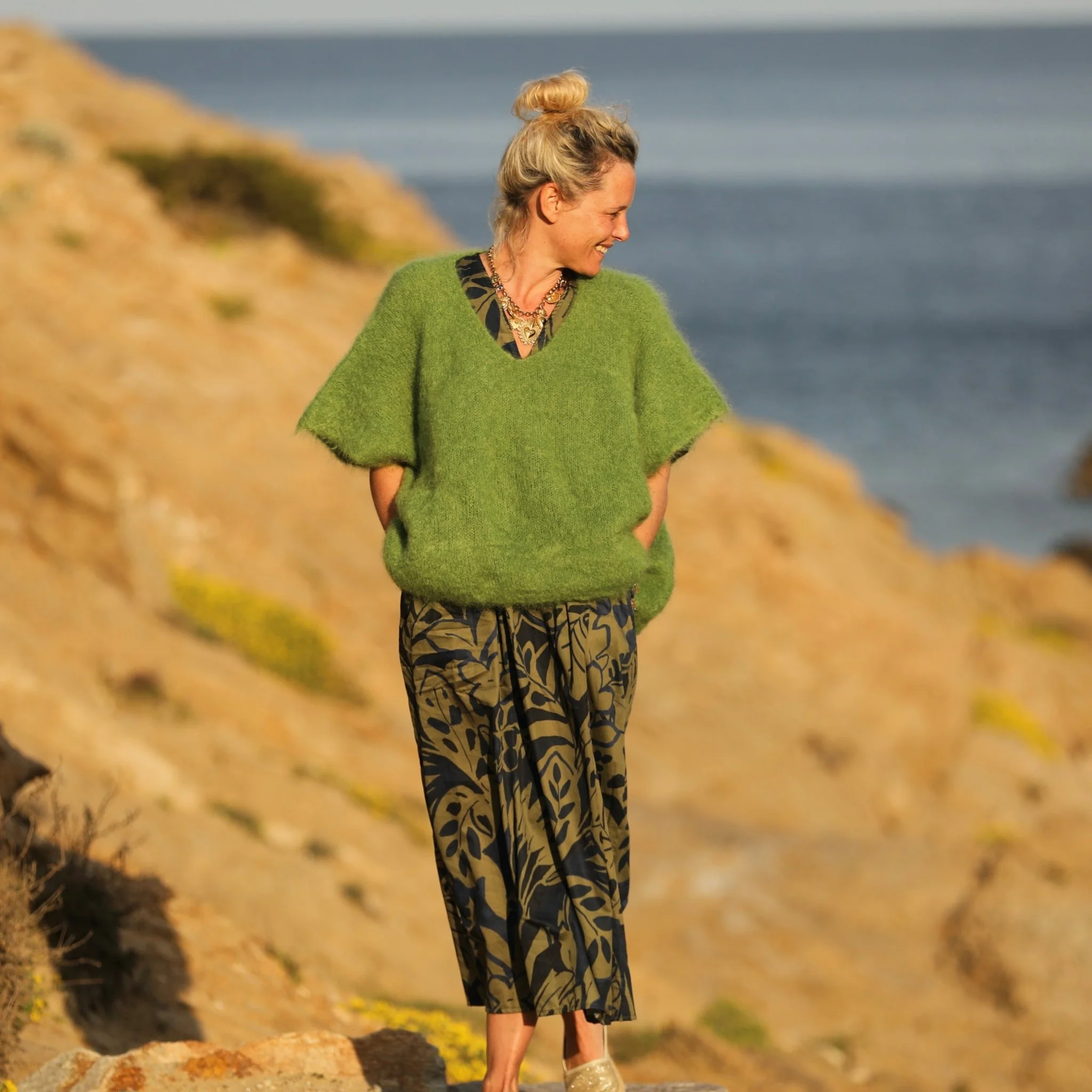 Cape Bérénice vert pomme - Image 7
