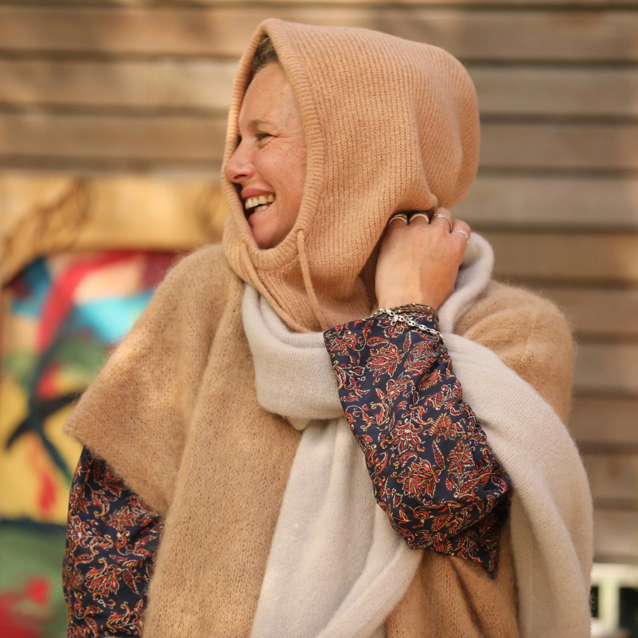 Cagoule Danaé - Camel