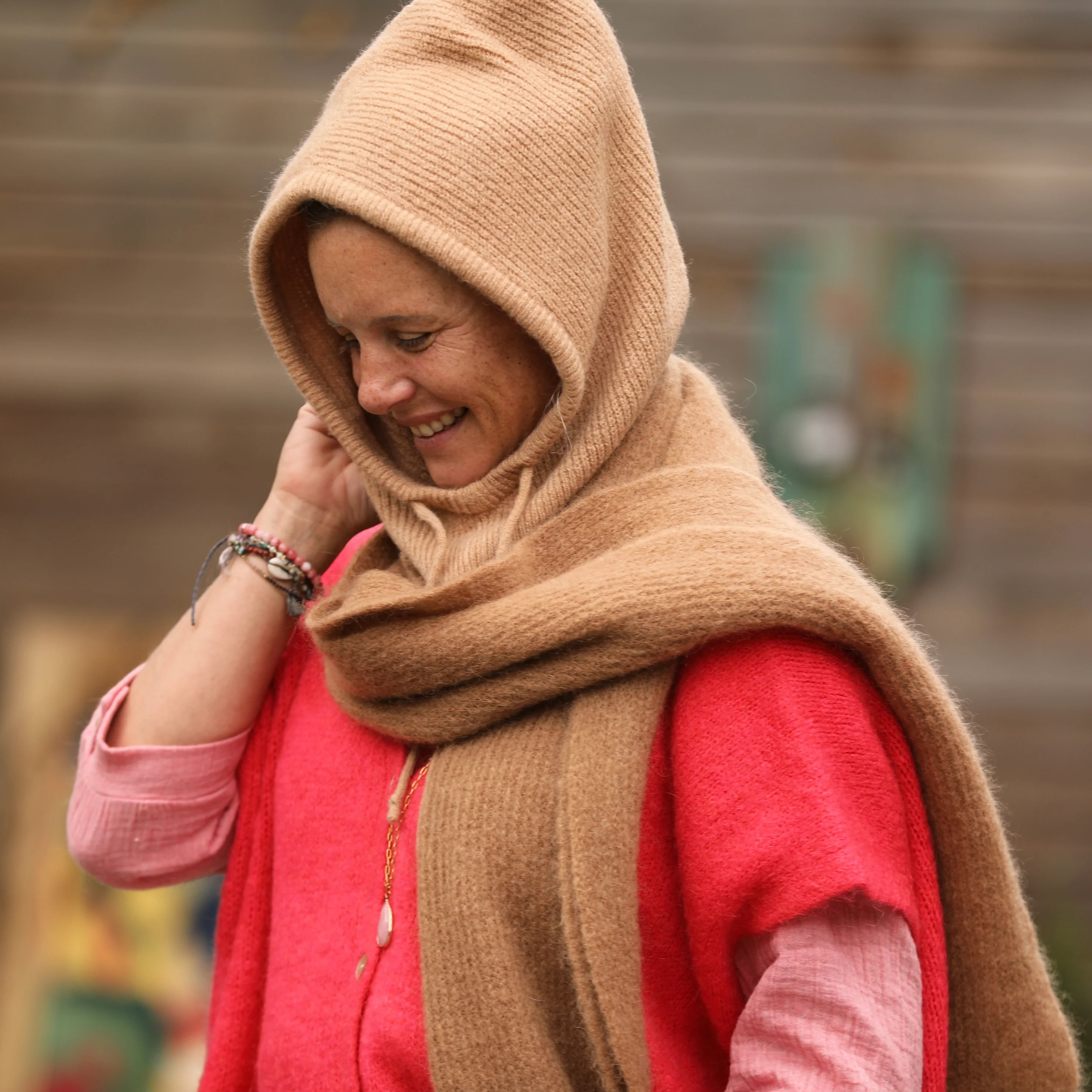 Cagoule Danaé - Camel - Image 2