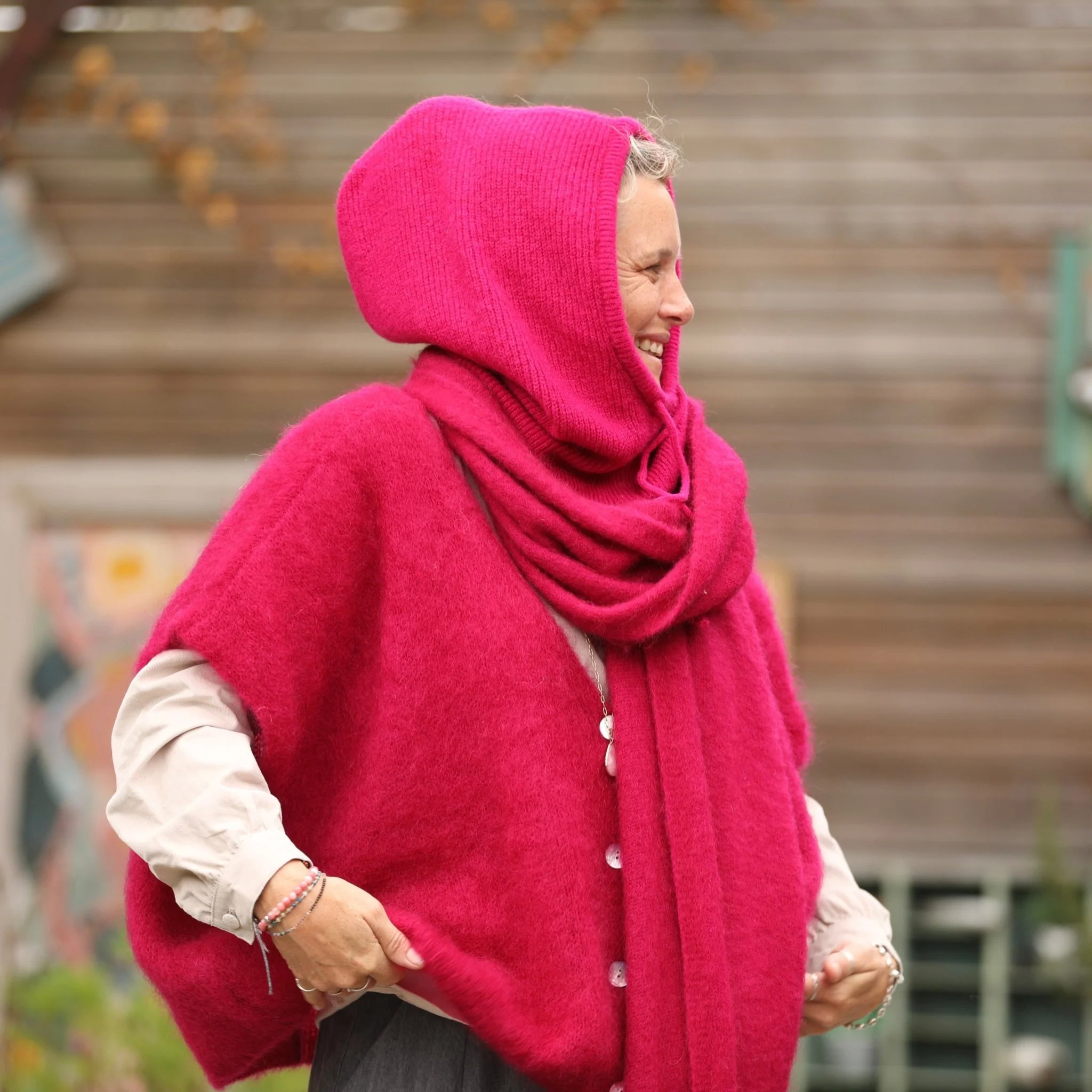 Cagoule Danaé - Framboise - Image 4