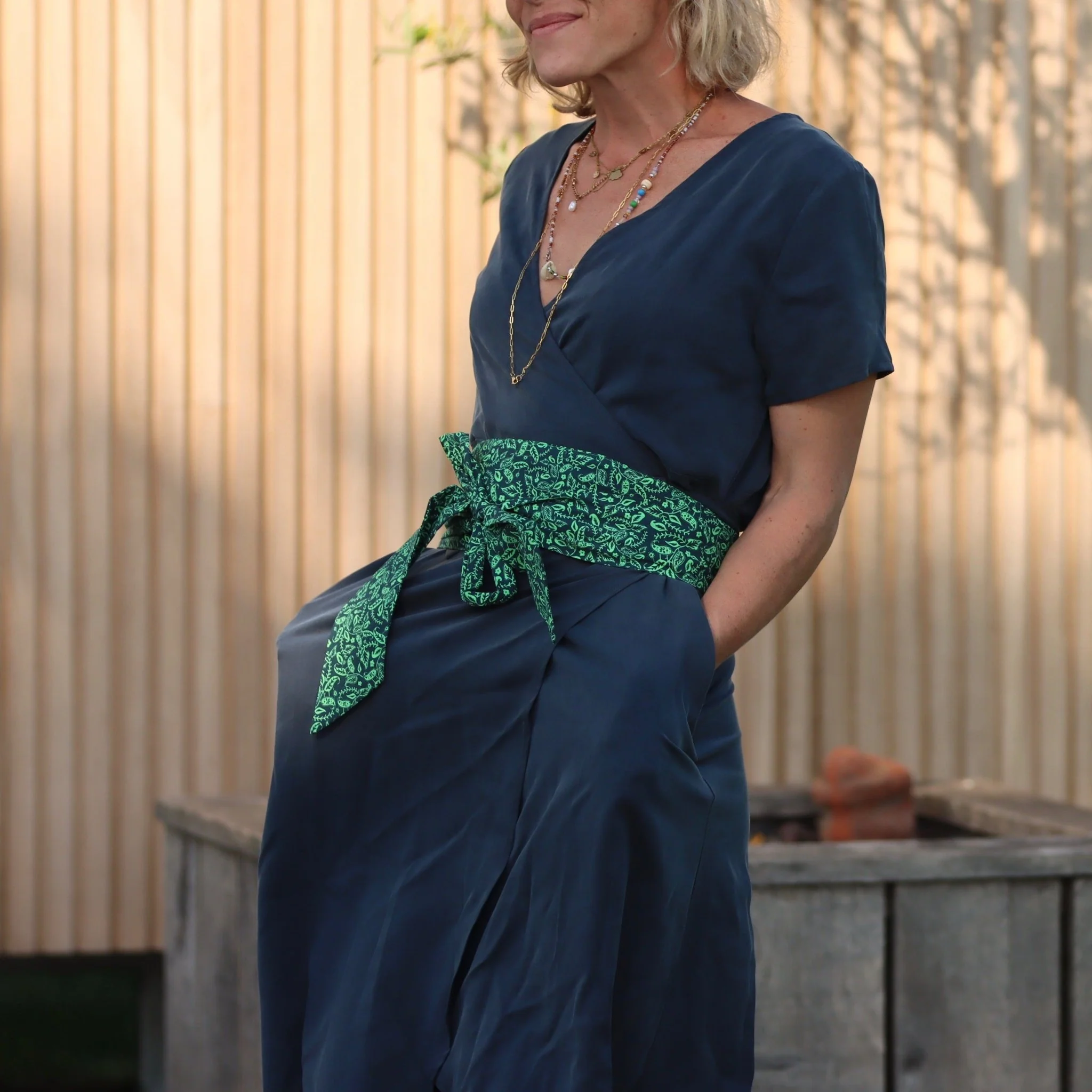 Ceinture Anita coton fleurs de Malte - Image 6