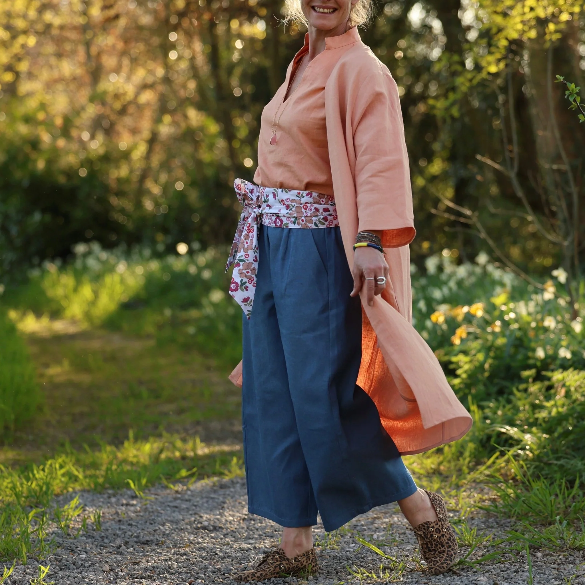Ceinture Anita – Coton souffle fleuri - Image 6