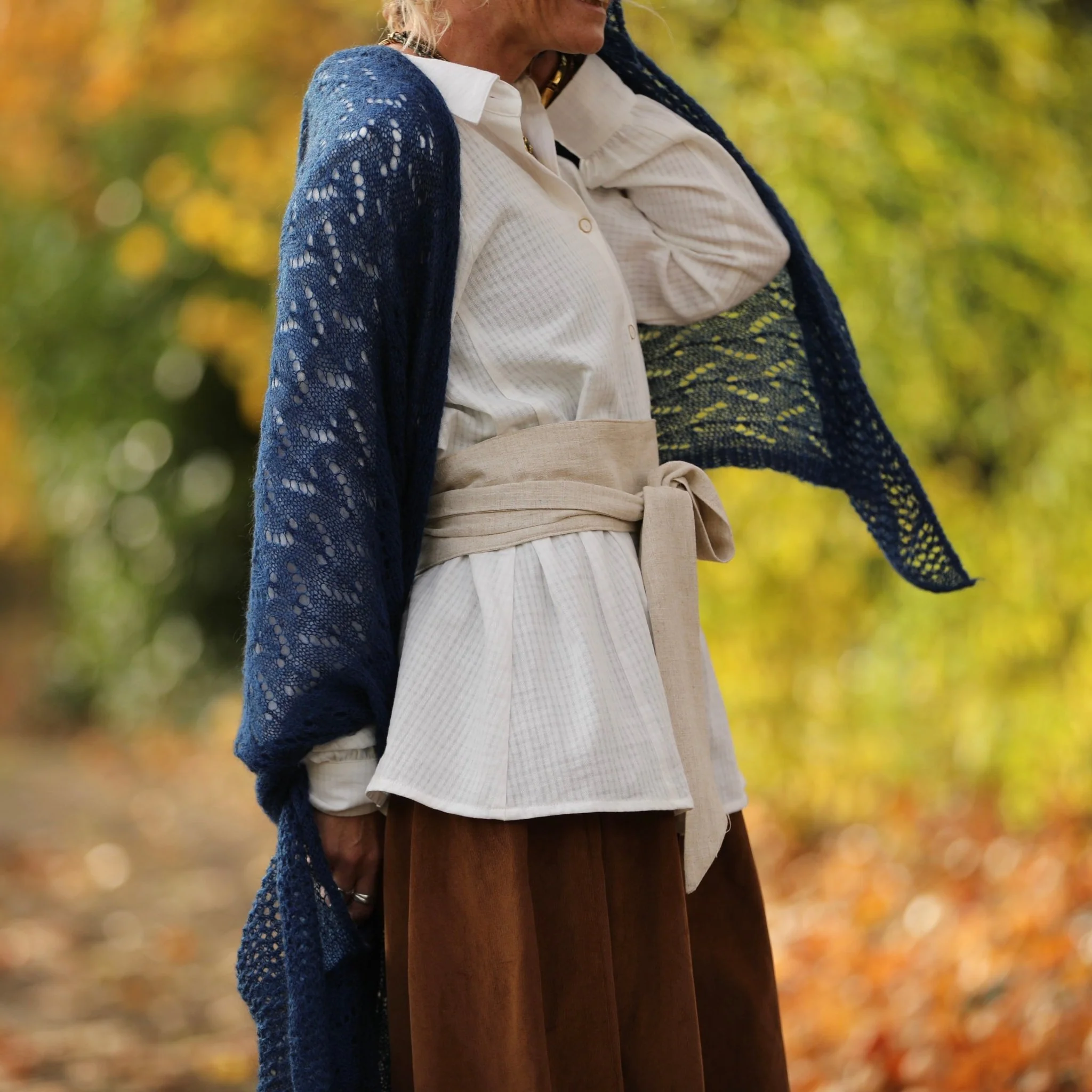 Ceinture Anita -viscose/lin ficelle - Image 5
