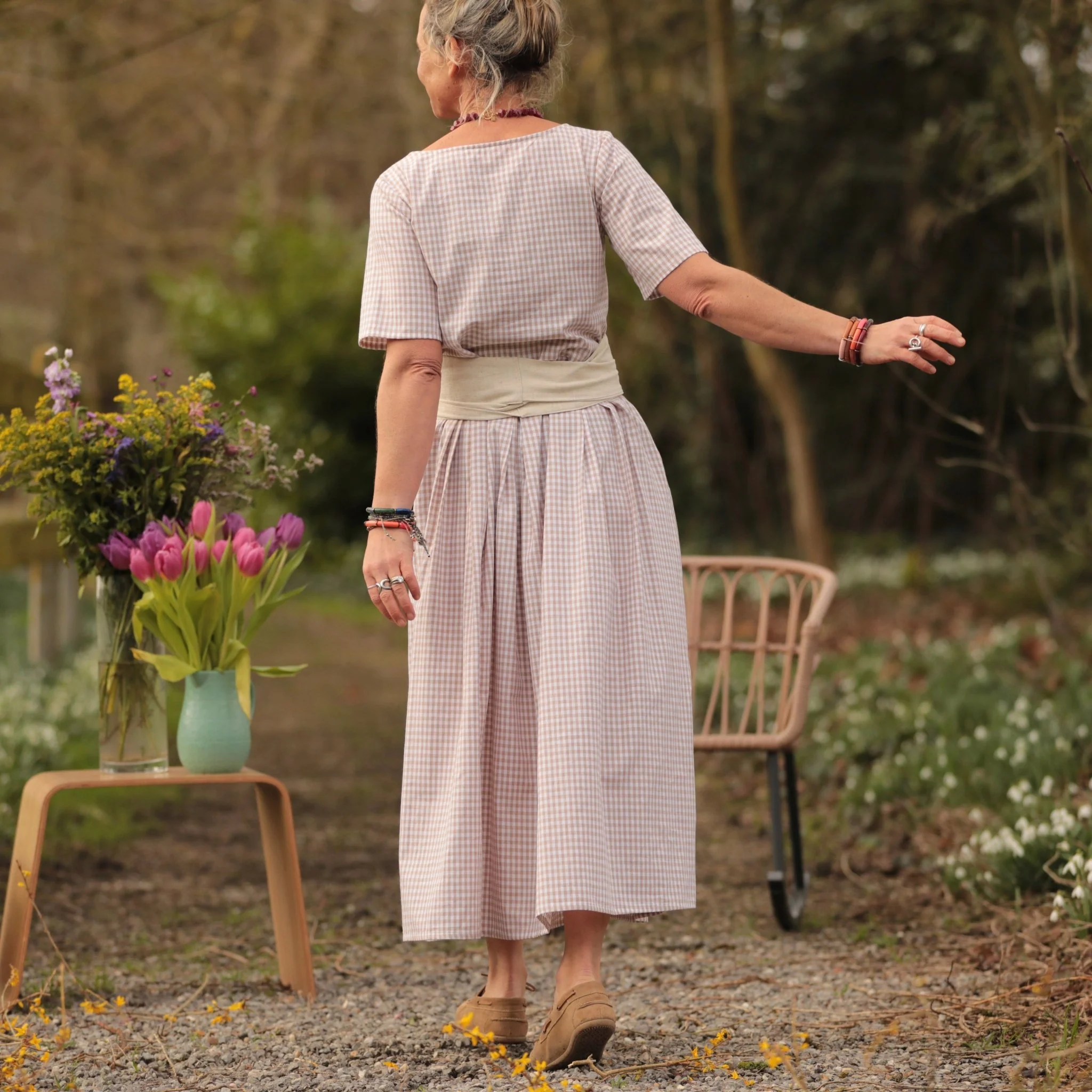 Ceinture Anita -viscose/lin ficelle - Image 9