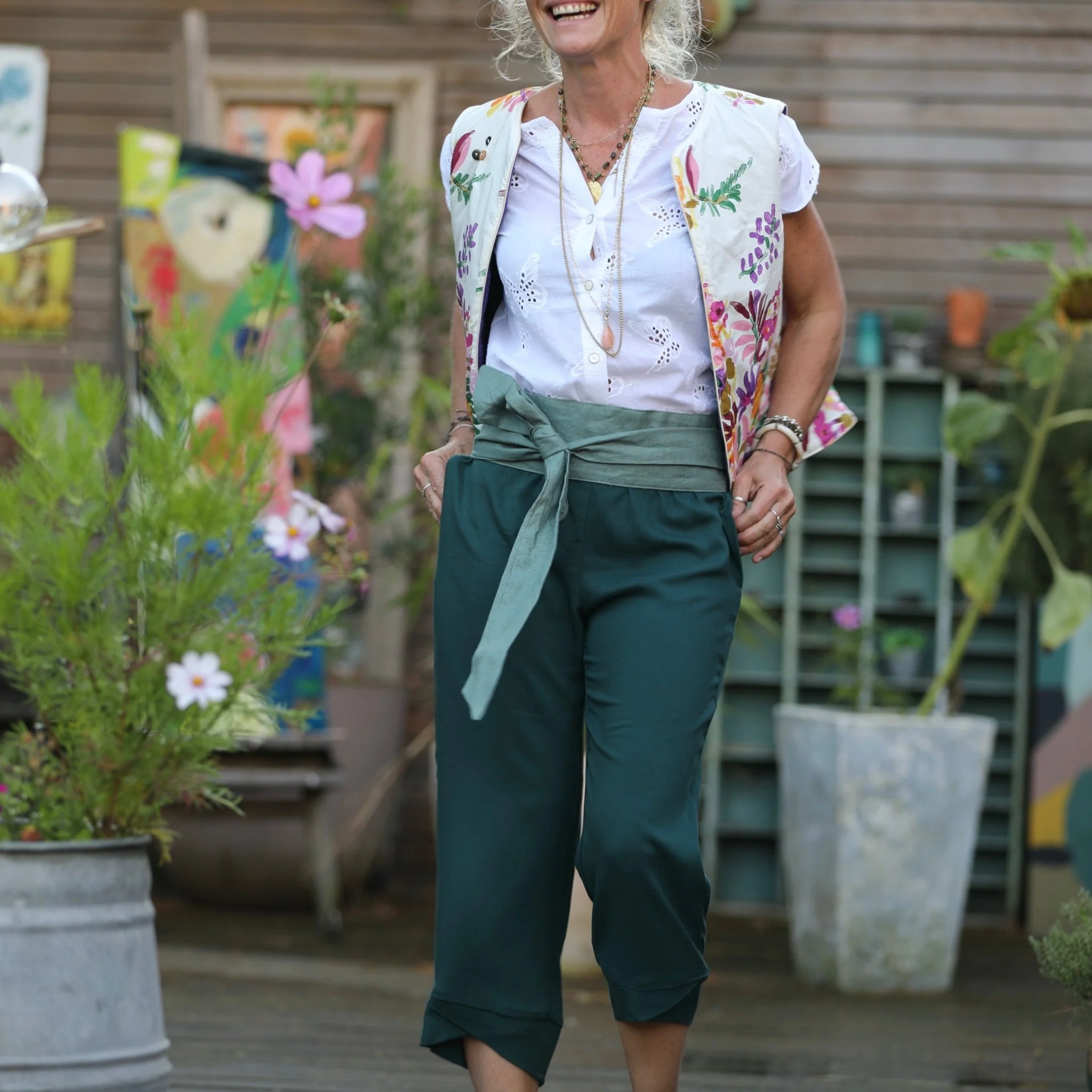 Ceinture Anita  - lin tilleul (Paco) - Image 4