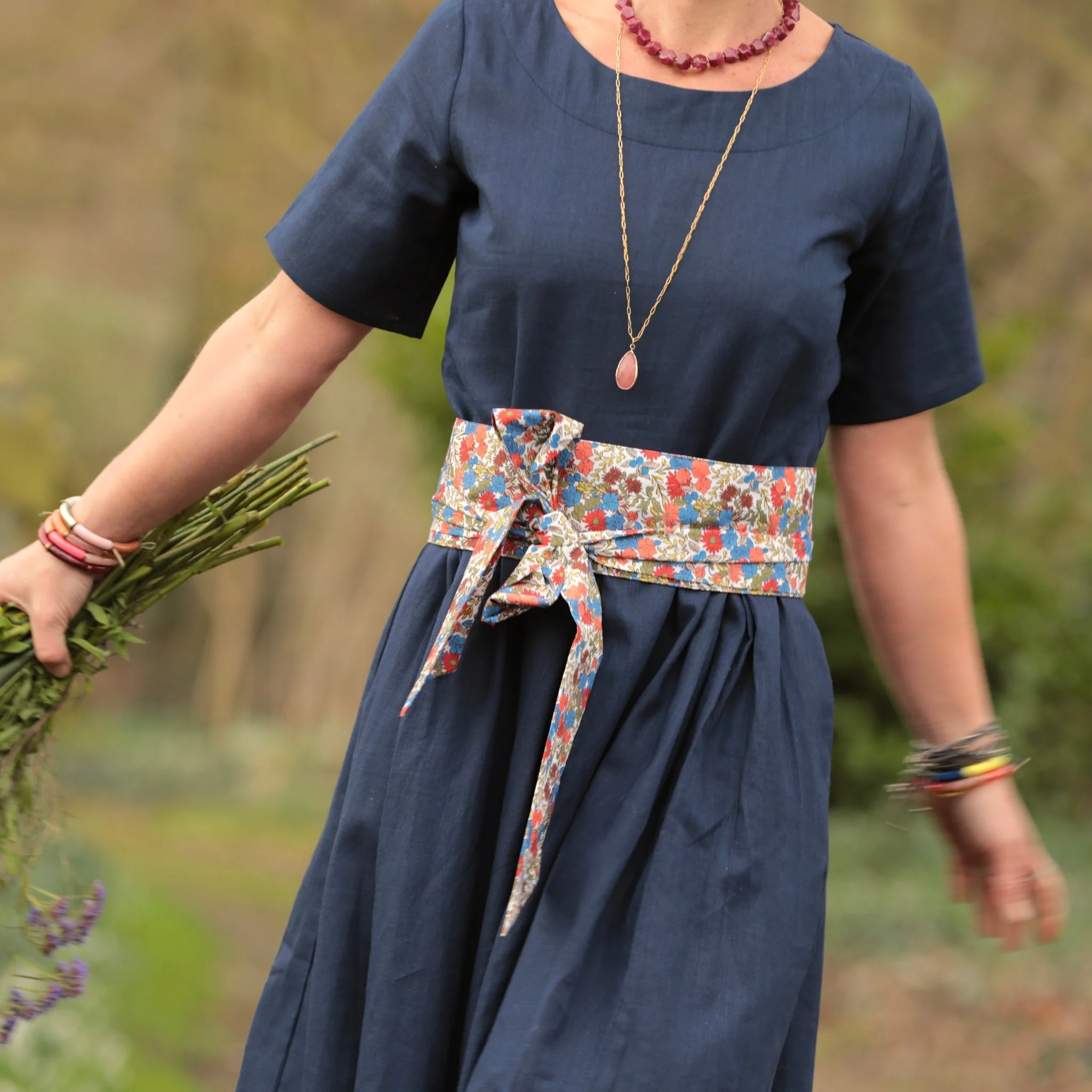 Ceinture Anita Petit fleuri poétique - Image 5