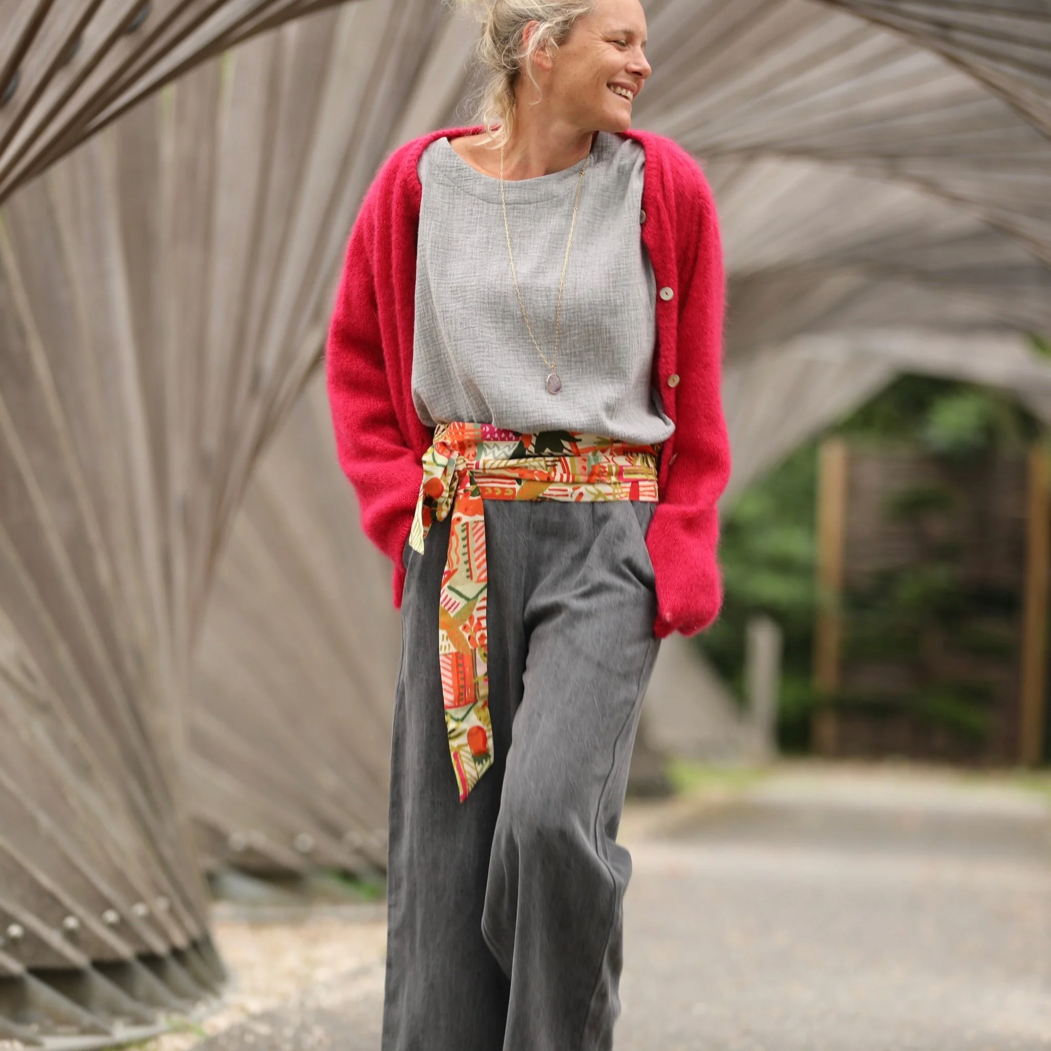 Ceinture Anita  - verdure tropicale - Image 10