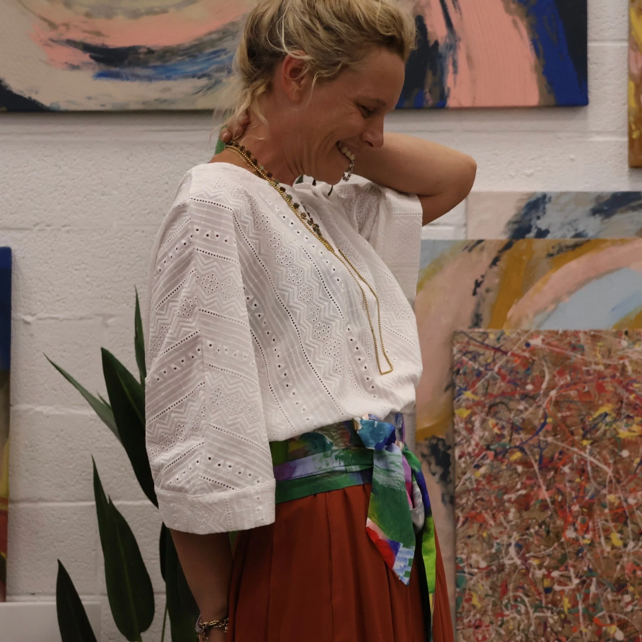 Ceinture Anita  - viscose Botanique - Image 4
