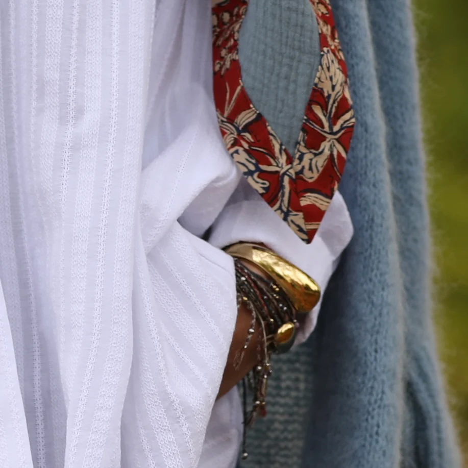 Chemise Caroline - broderie Liseron blanc - Image 3