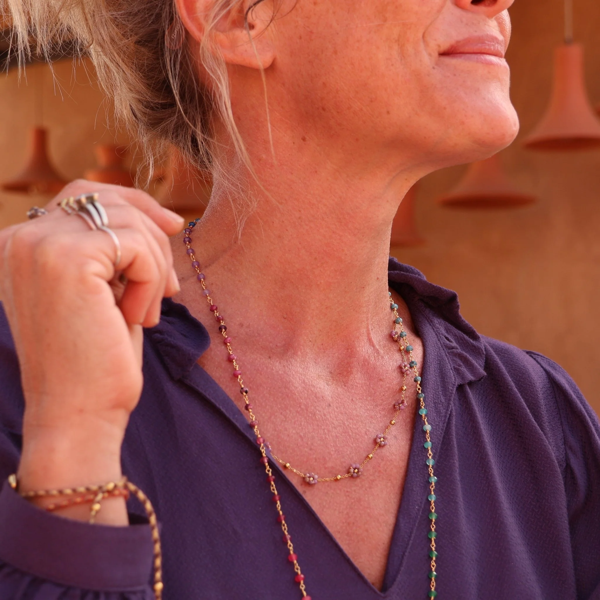 Collier "Tendresse" Améthyste - Image 3
