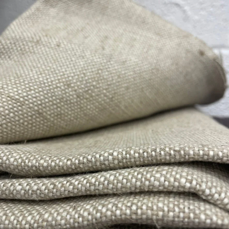 Coupon - lin brut très épais 110x145 (F45)