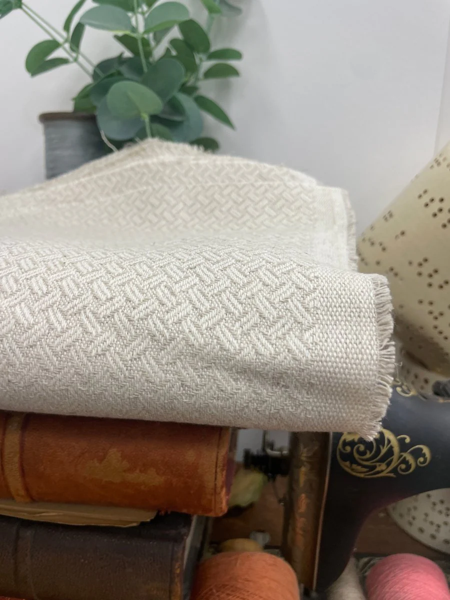 coupon - chanvre-lin ficelle 160x180-F33