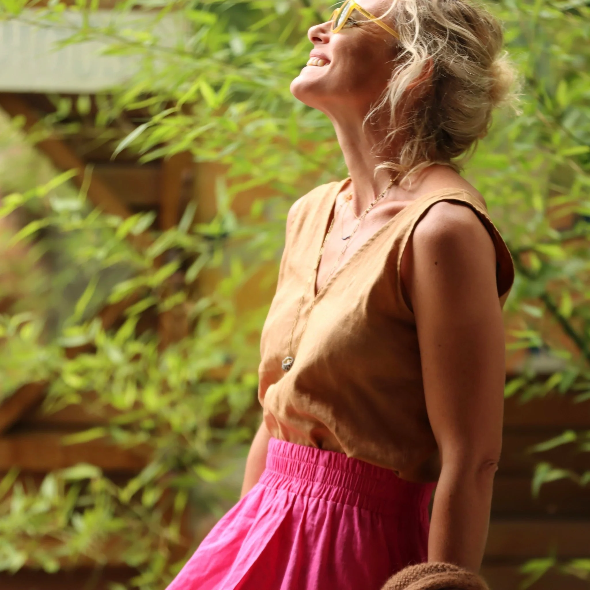 Débardeur Félicie - Lin cassonade - Image 5