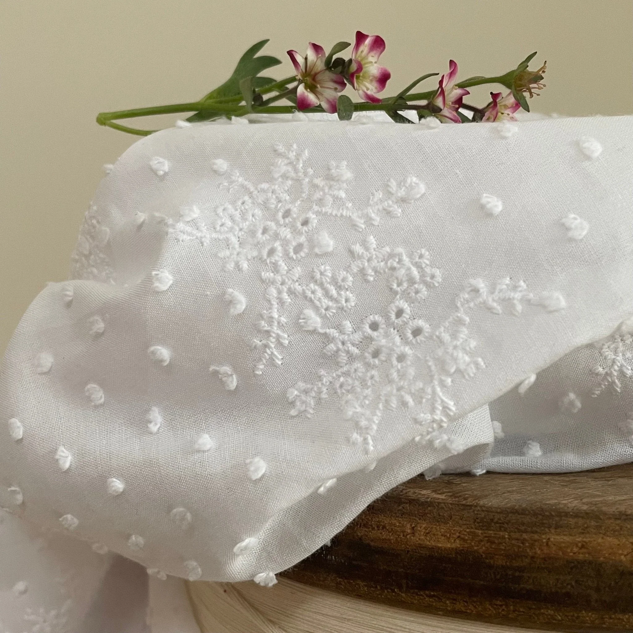 Débardeur Félicie - Voile de coton plumetis - Image 2