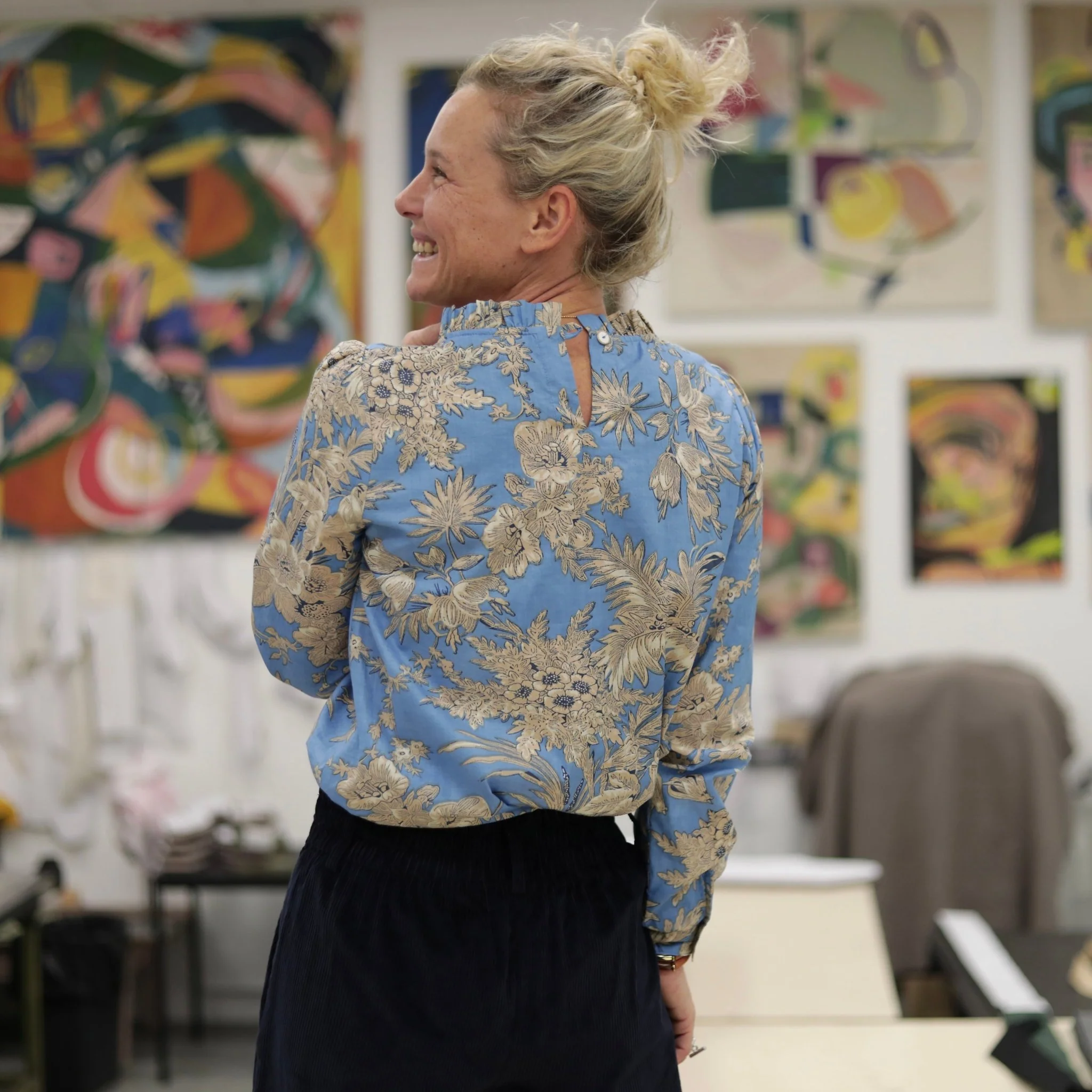 Blouse  Fantine - Pastoral Bleu - Image 5