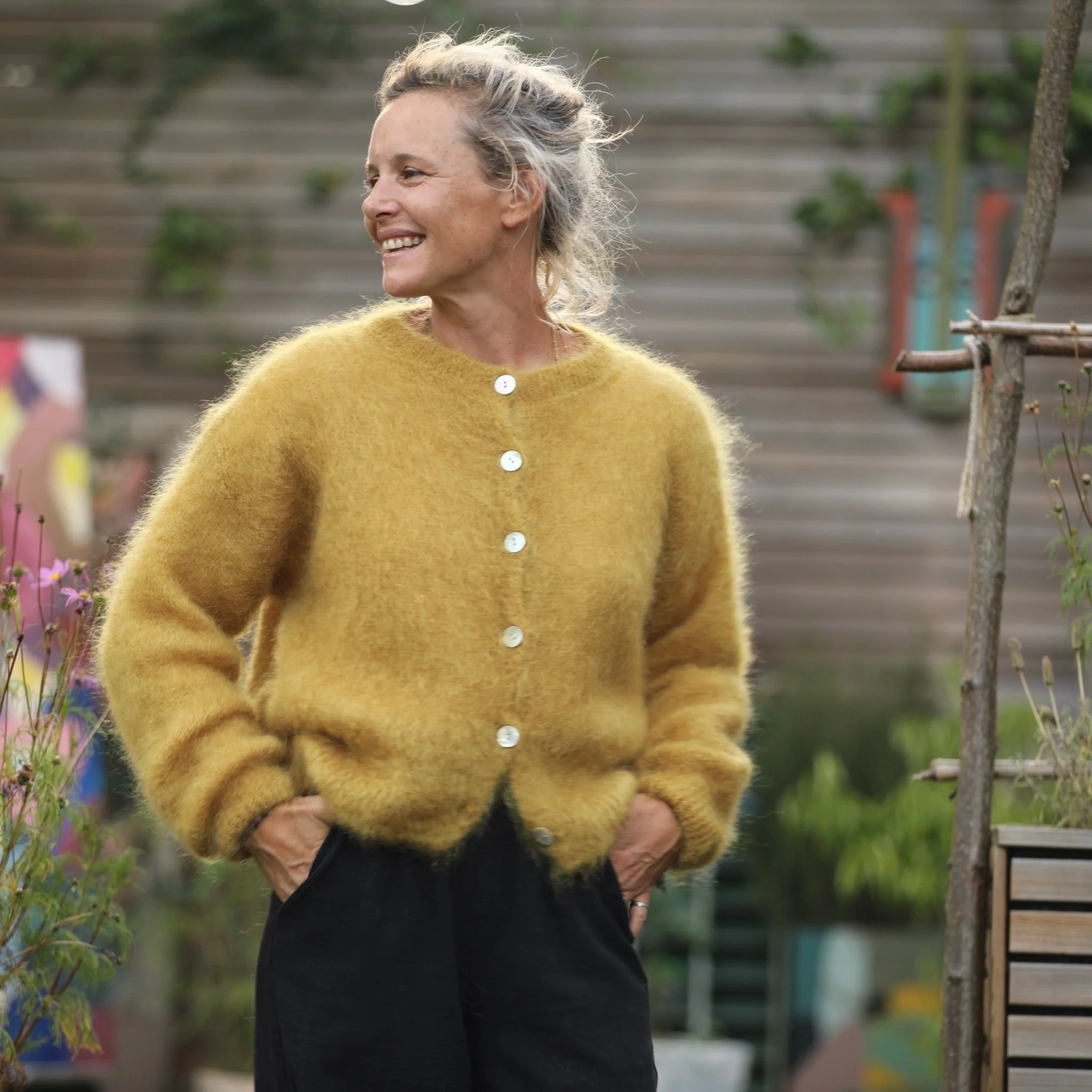 Gilet Appoline safran - Image 9