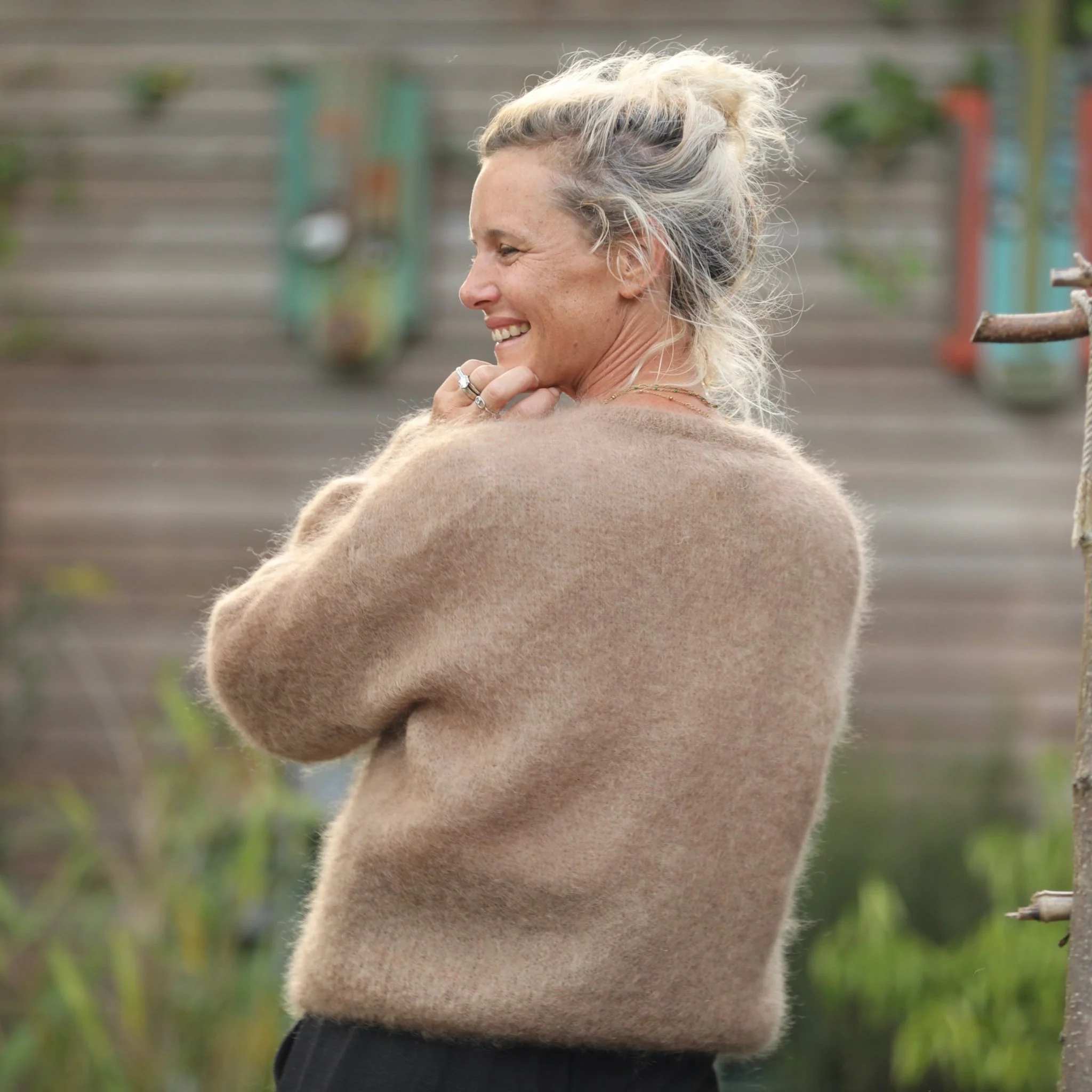 Gilet Appoline camel - Image 3