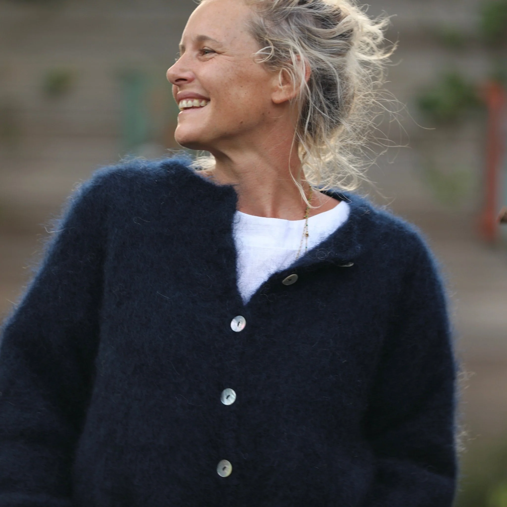 Gilet Appoline bleu marine - Image 3