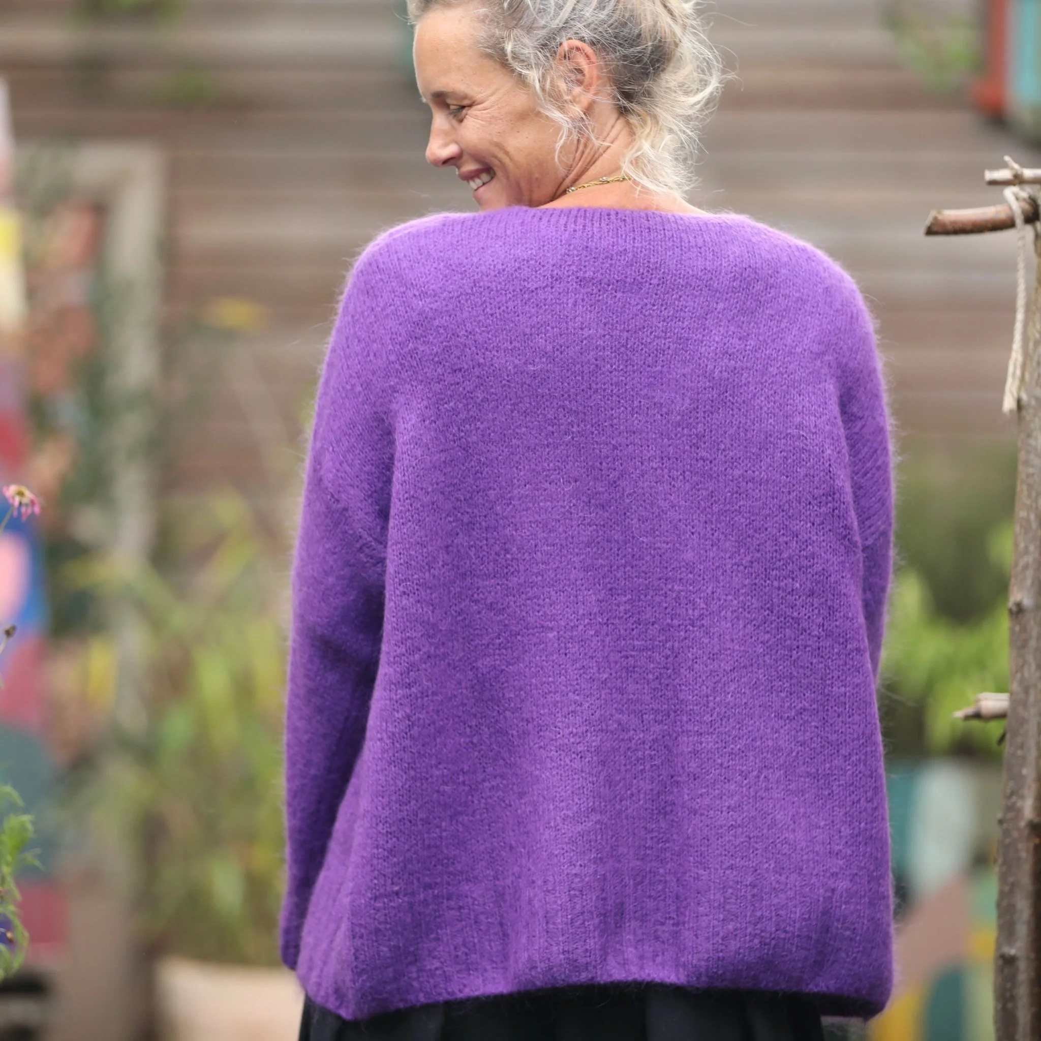 Gilet Augustine Violette - Image 5