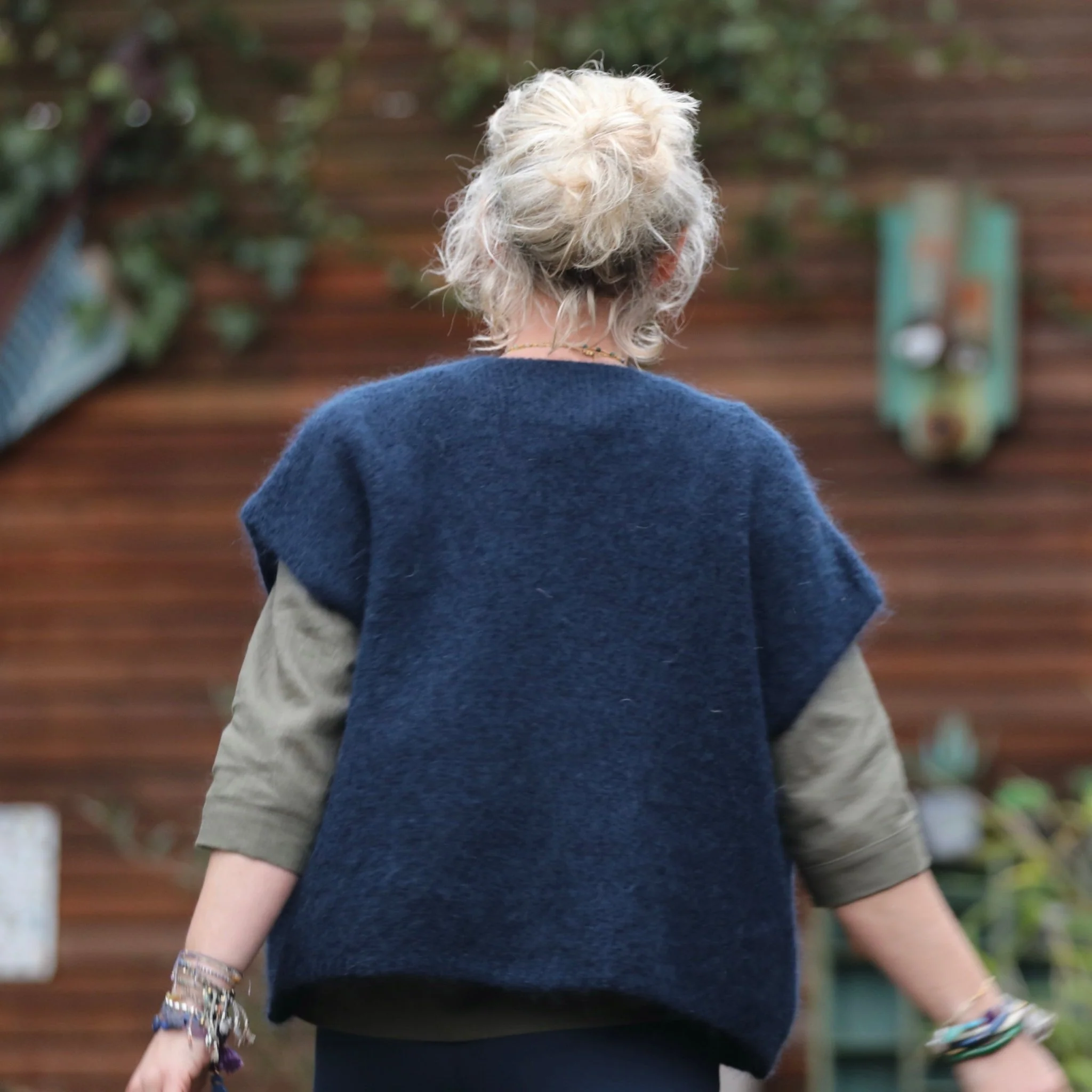 Gilet Benjamine bleu marine - Image 4