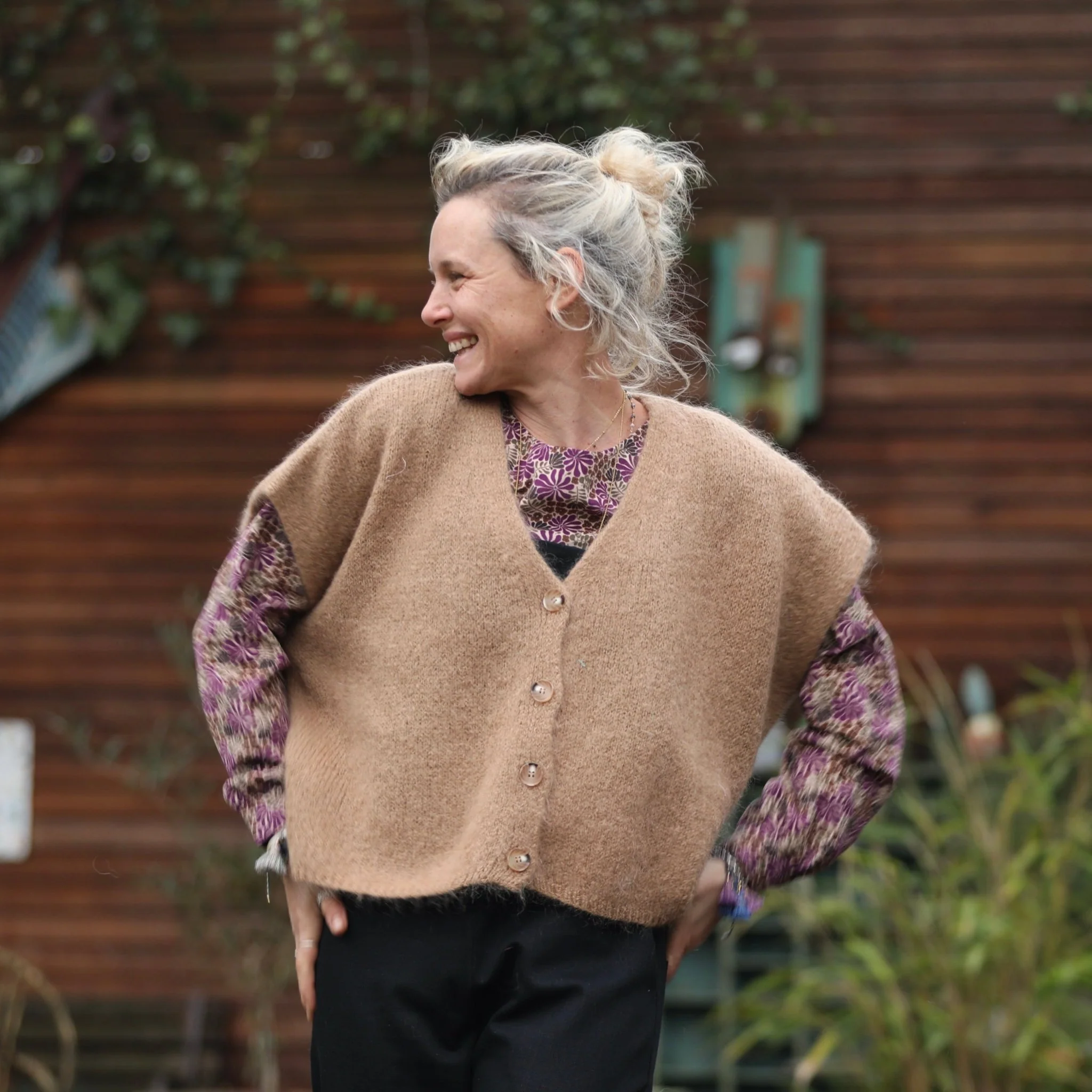 Gilet Benjamine camel - Image 7