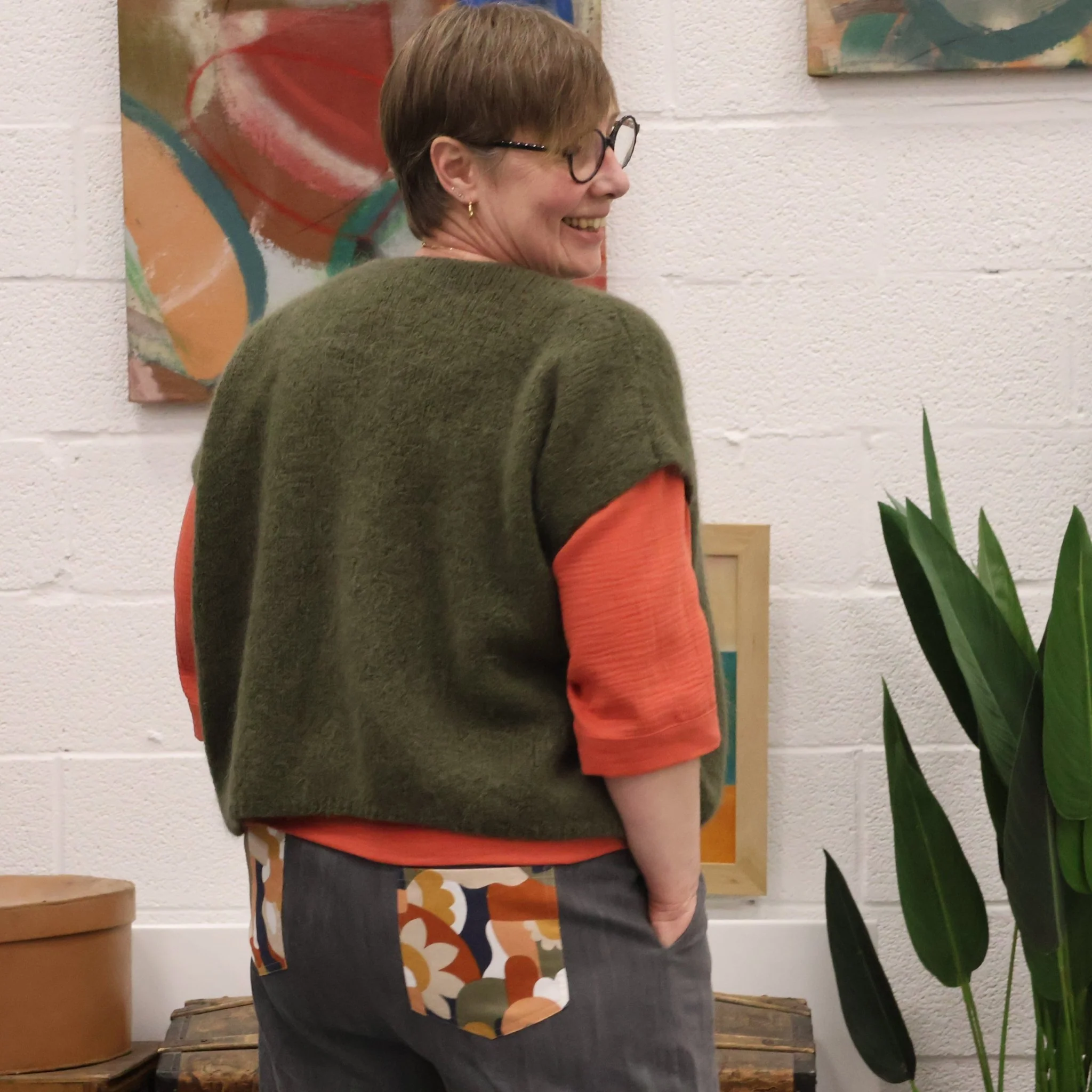 Gilet Benjamine ficelle - Image 6