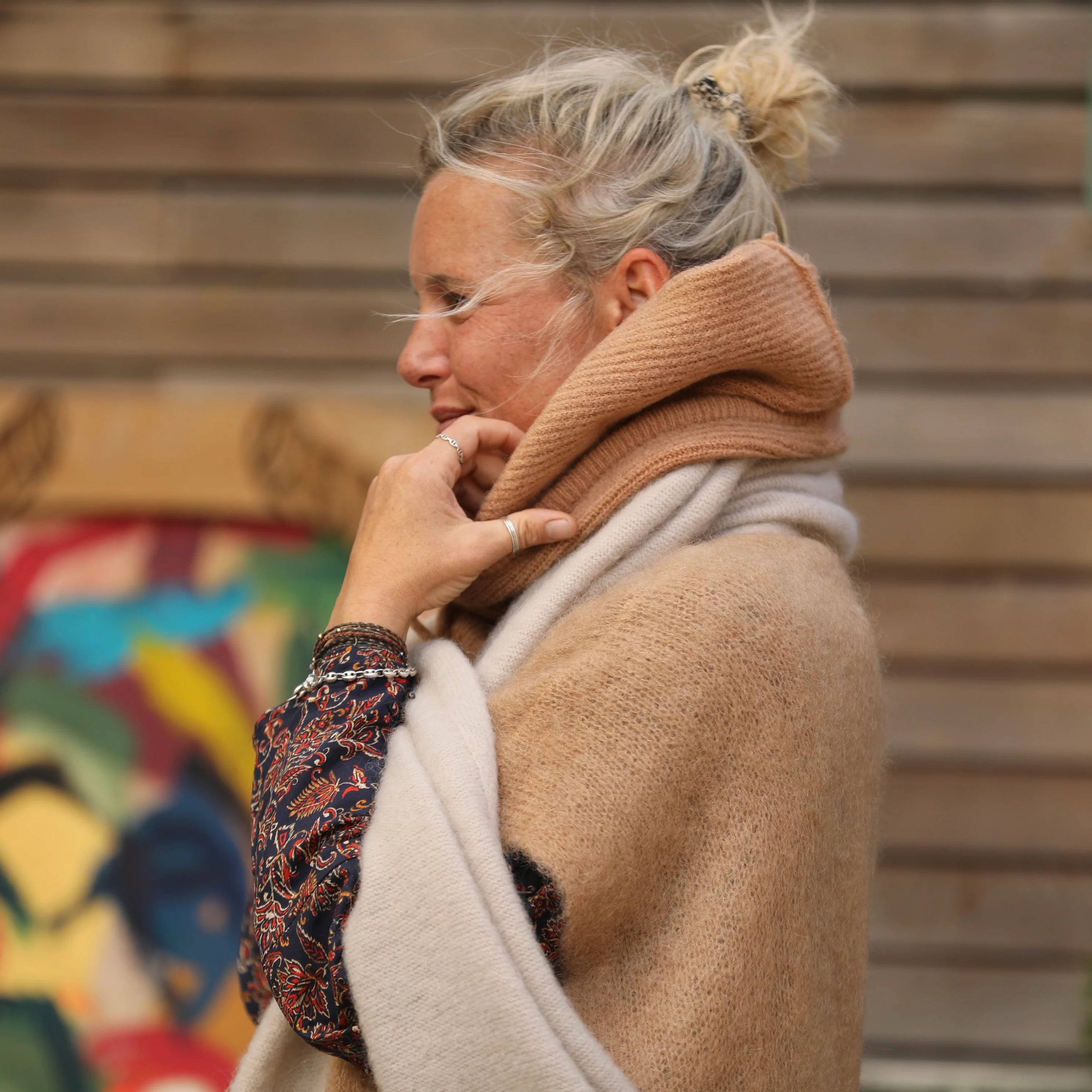 Gilet Cassiopé - Camel - Image 12