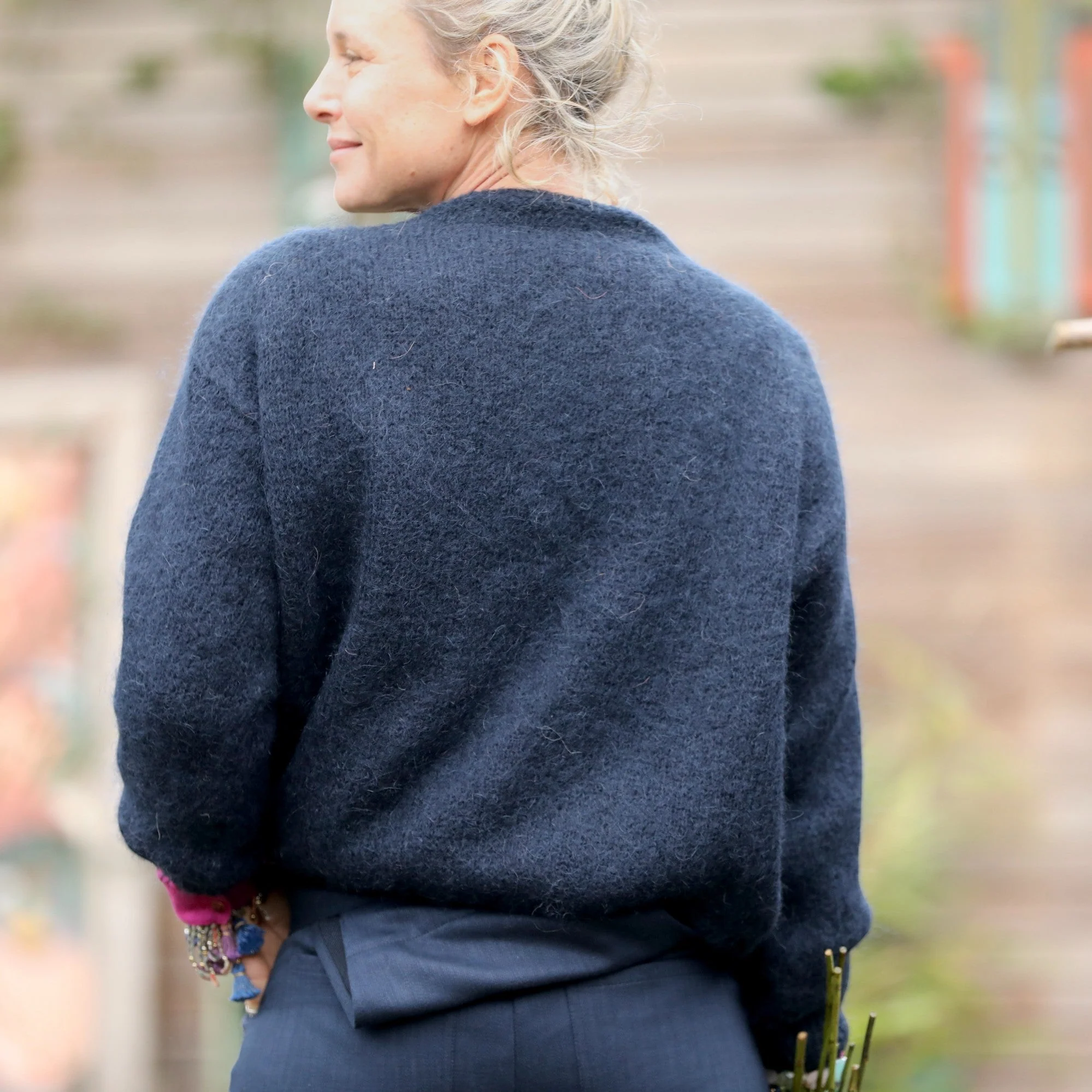 Pull  Edmonde bleu marine - Image 3