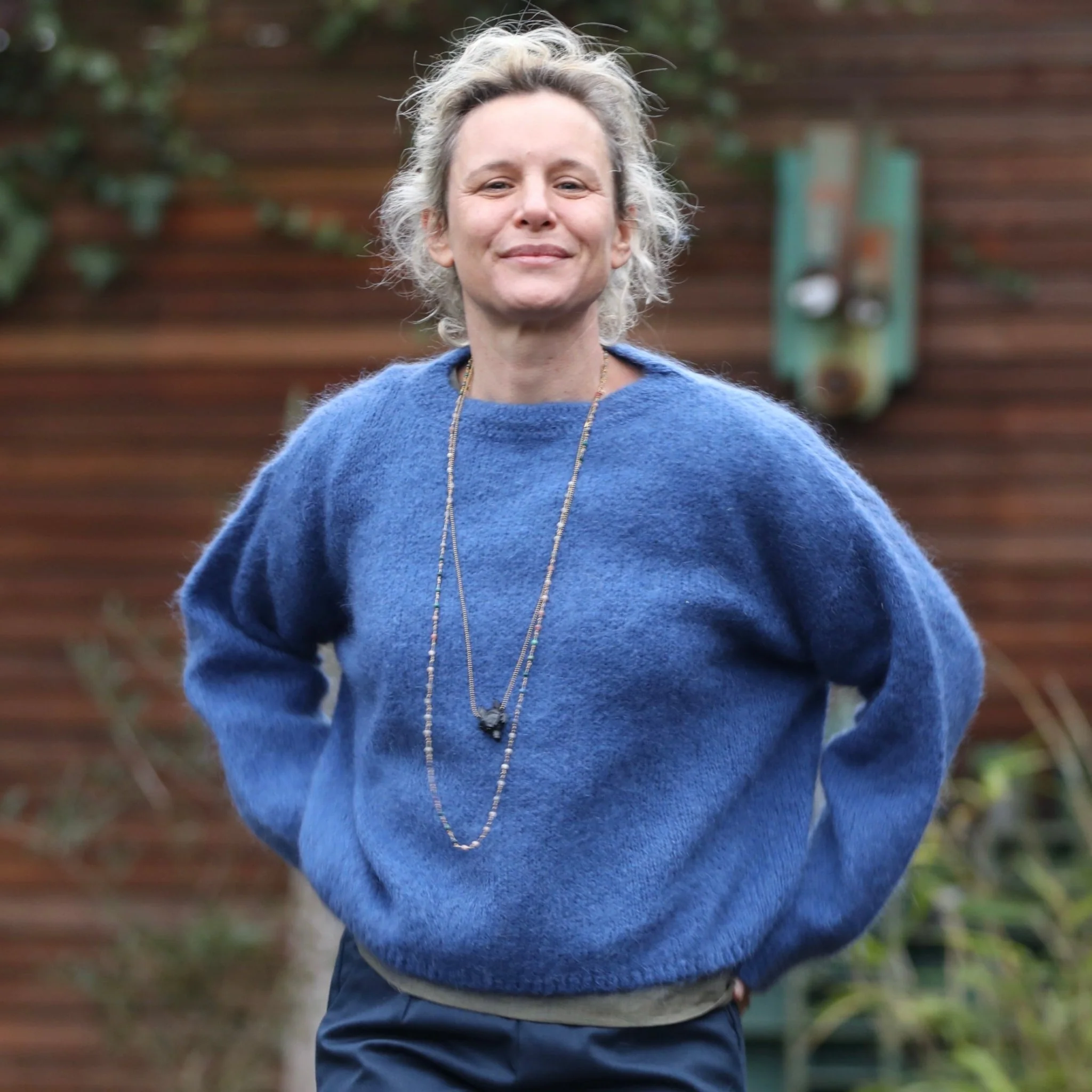 Pull  Edmonde bleu roi