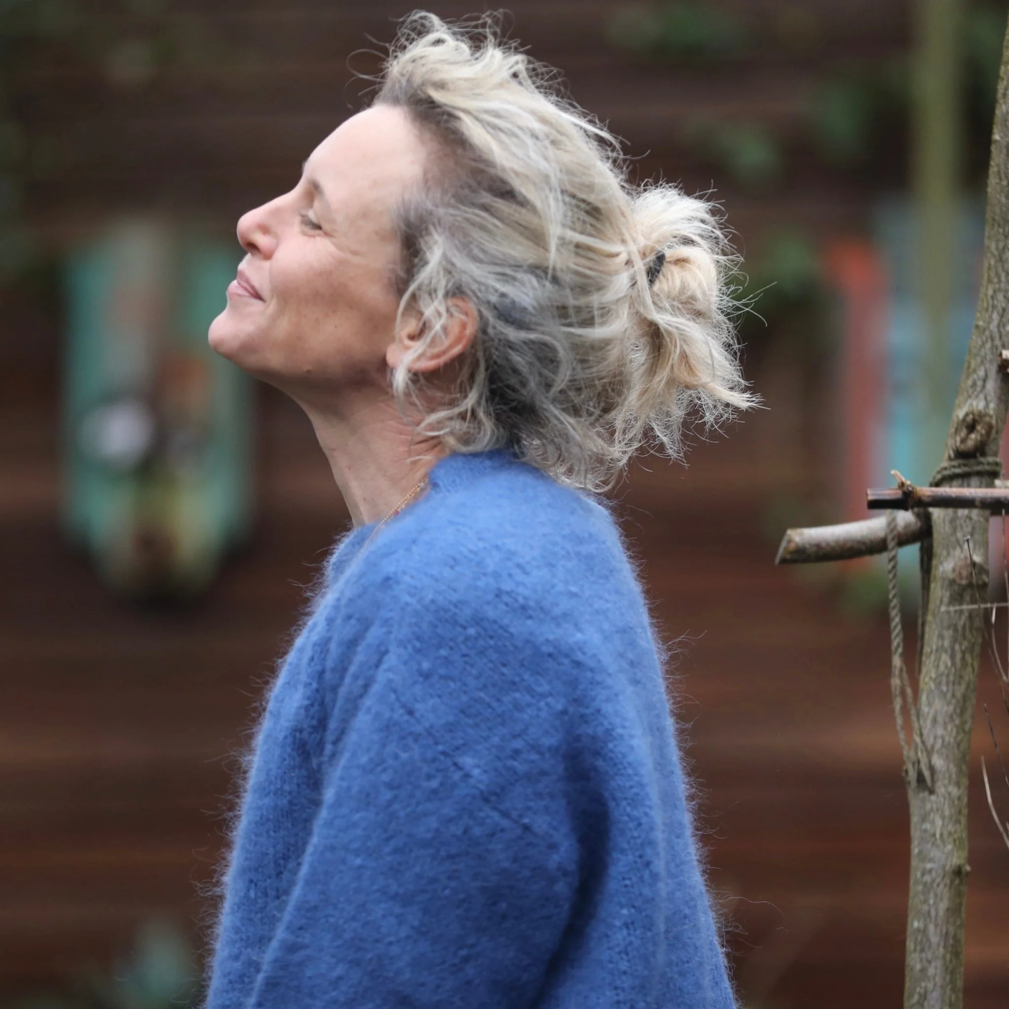 Pull  Edmonde bleu roi - Image 4