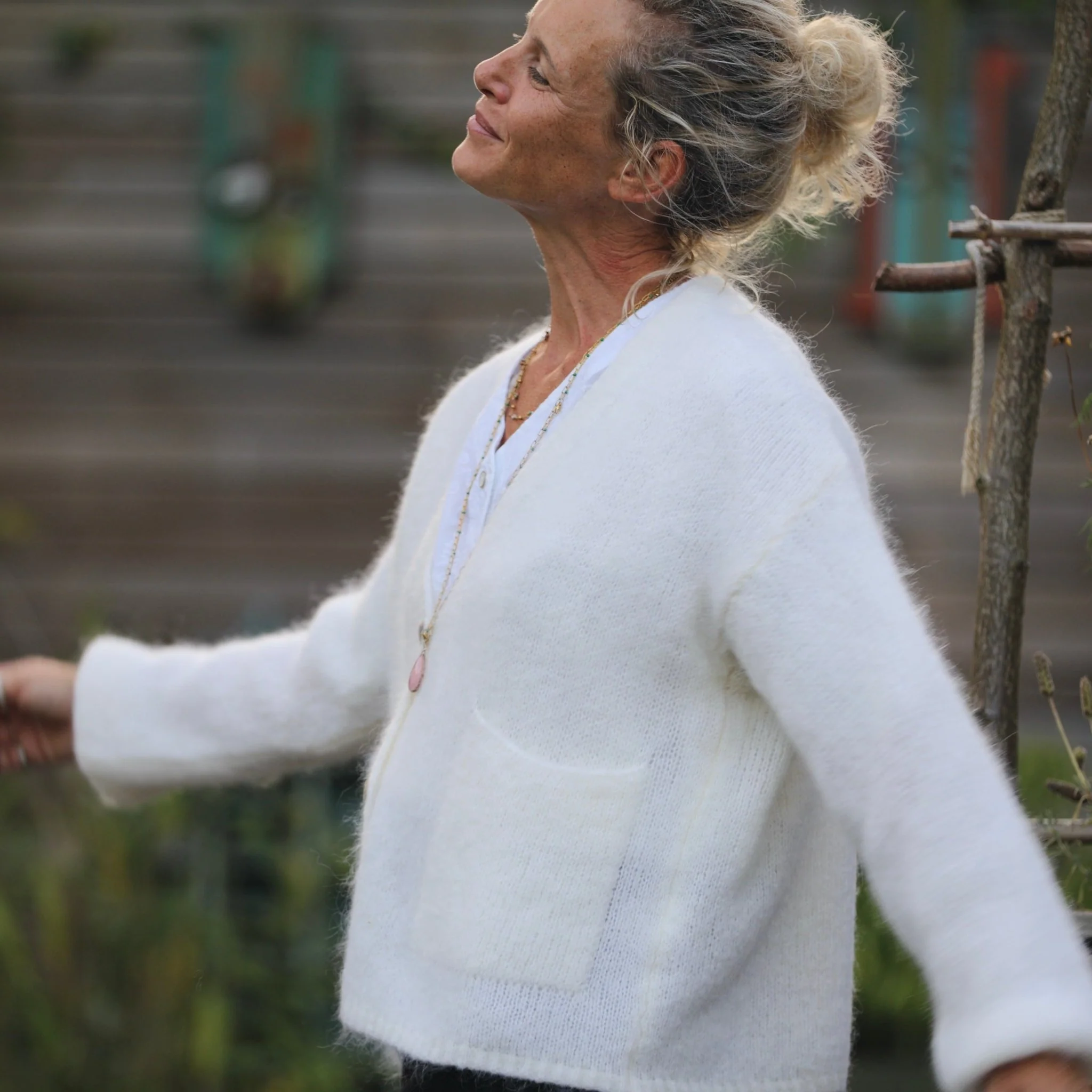 Gilet Eve Ivoire - Image 2