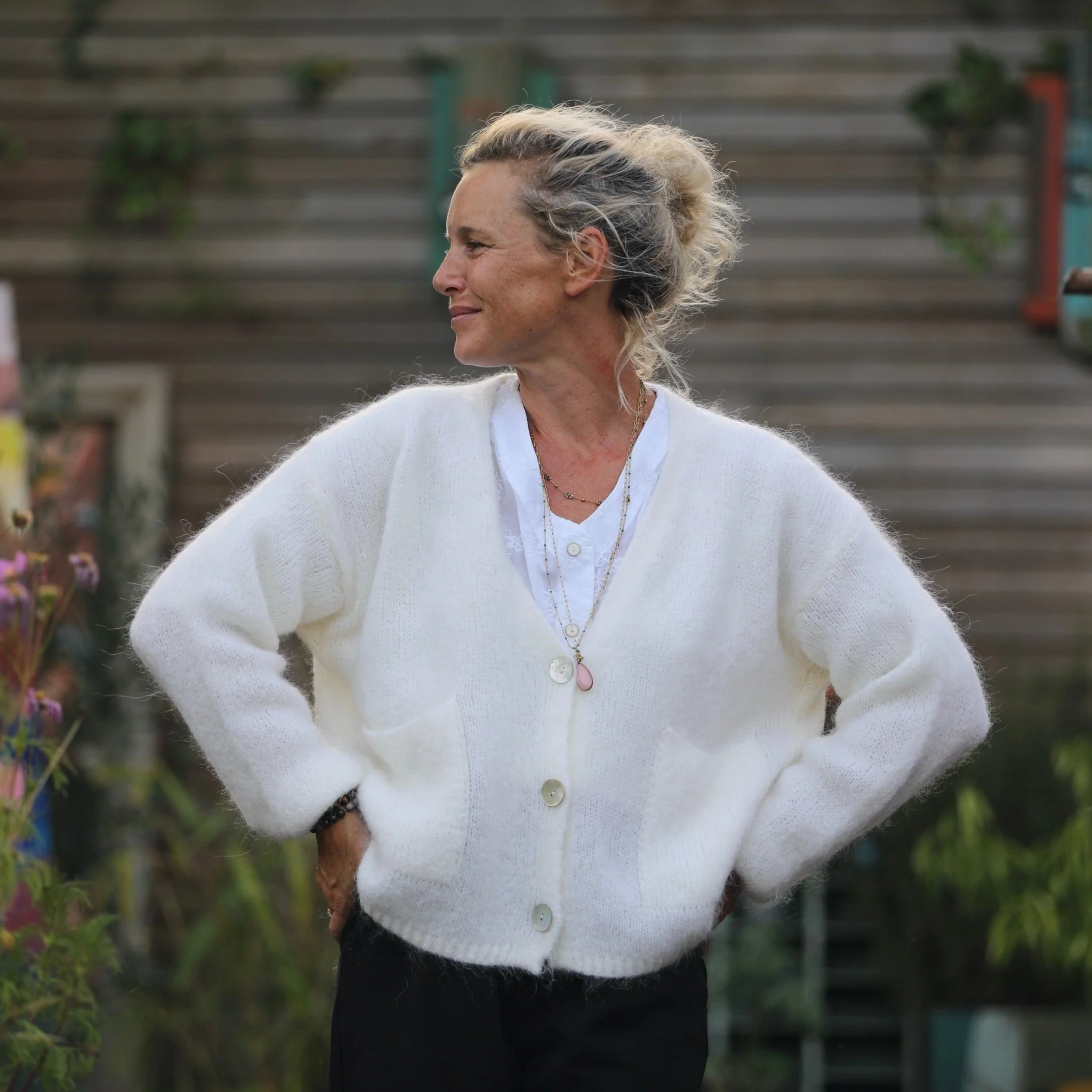 Gilet Eve Ivoire - Image 3
