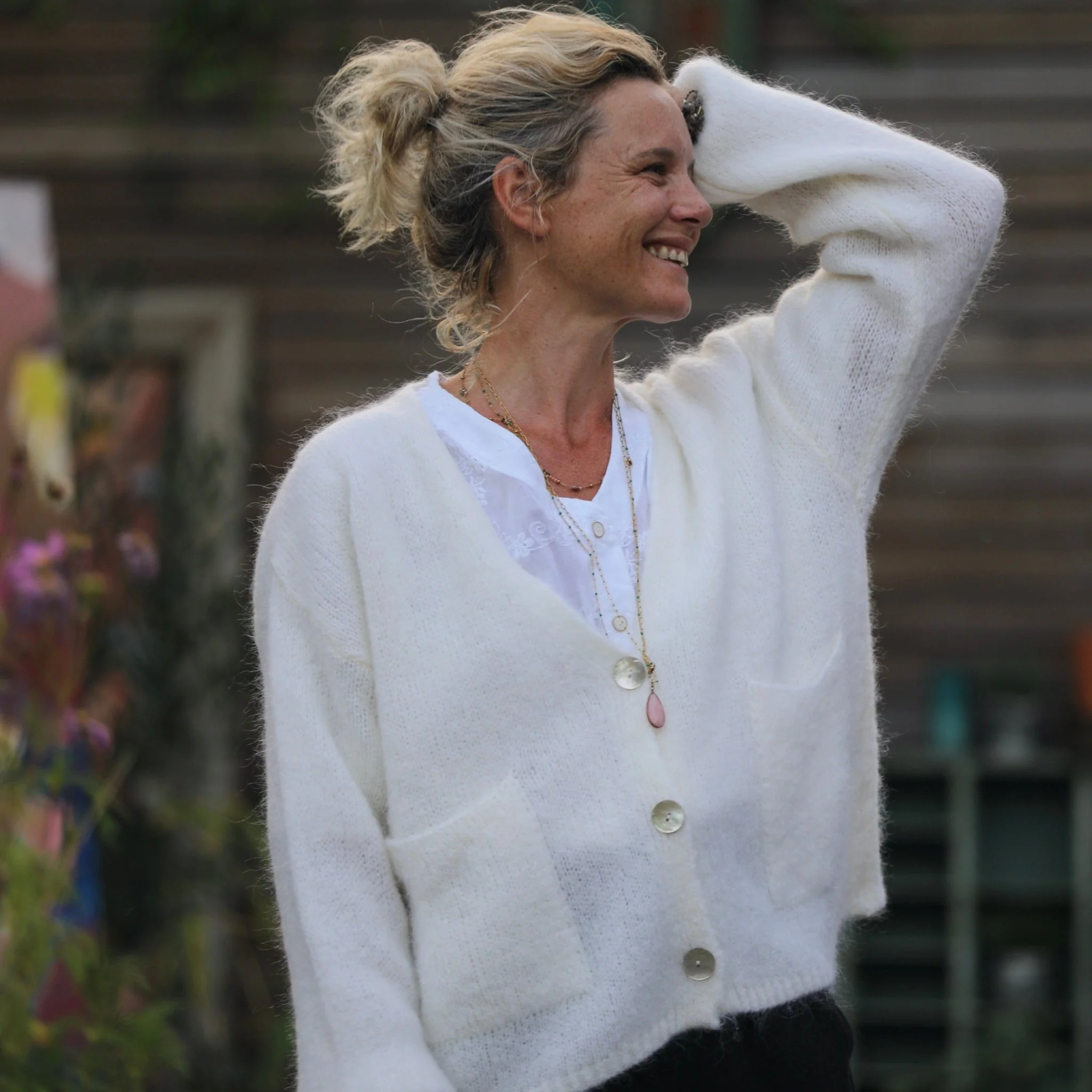 Gilet Eve Ivoire - Image 4